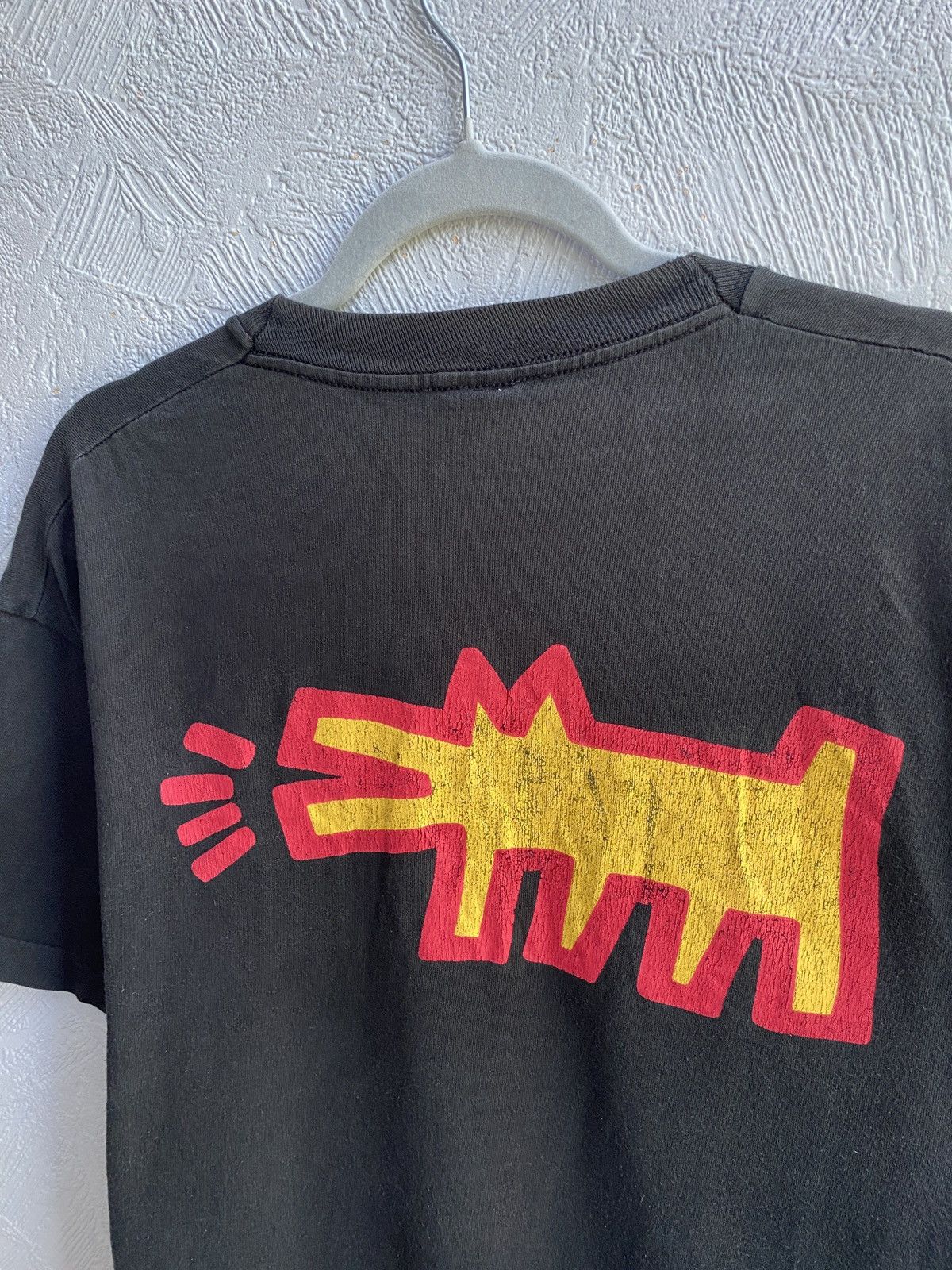 Keith Haring VINTAGE 90 KEITH HAIRING BIGLOGO T-shirt Size US XL / EU 56 / 4 - 9 Thumbnail