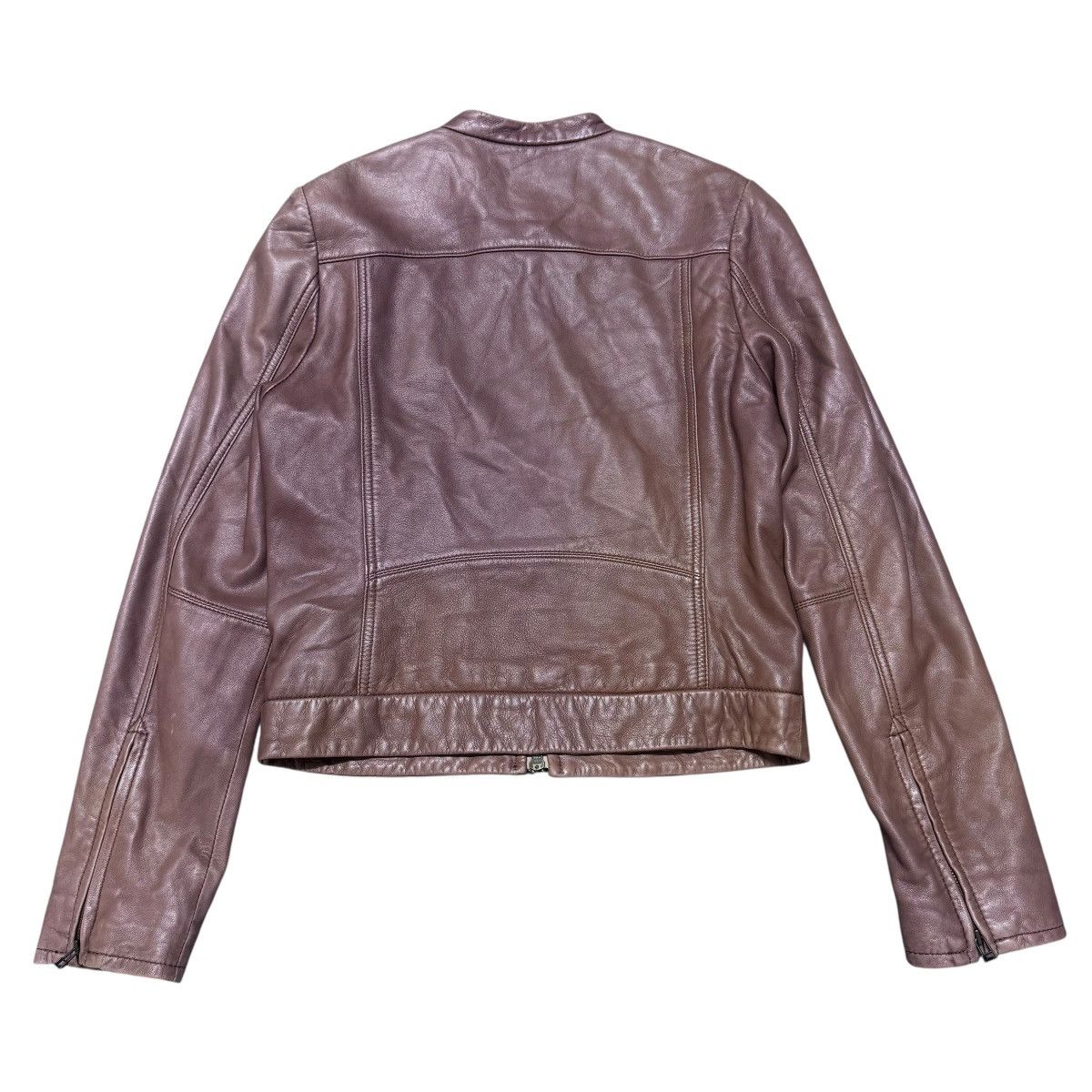 URBAN RESEARCH DOORS Urban Research Leather Moto Jacket Size XS / US 0-2 / IT 36-38 - 2 Thumbnail