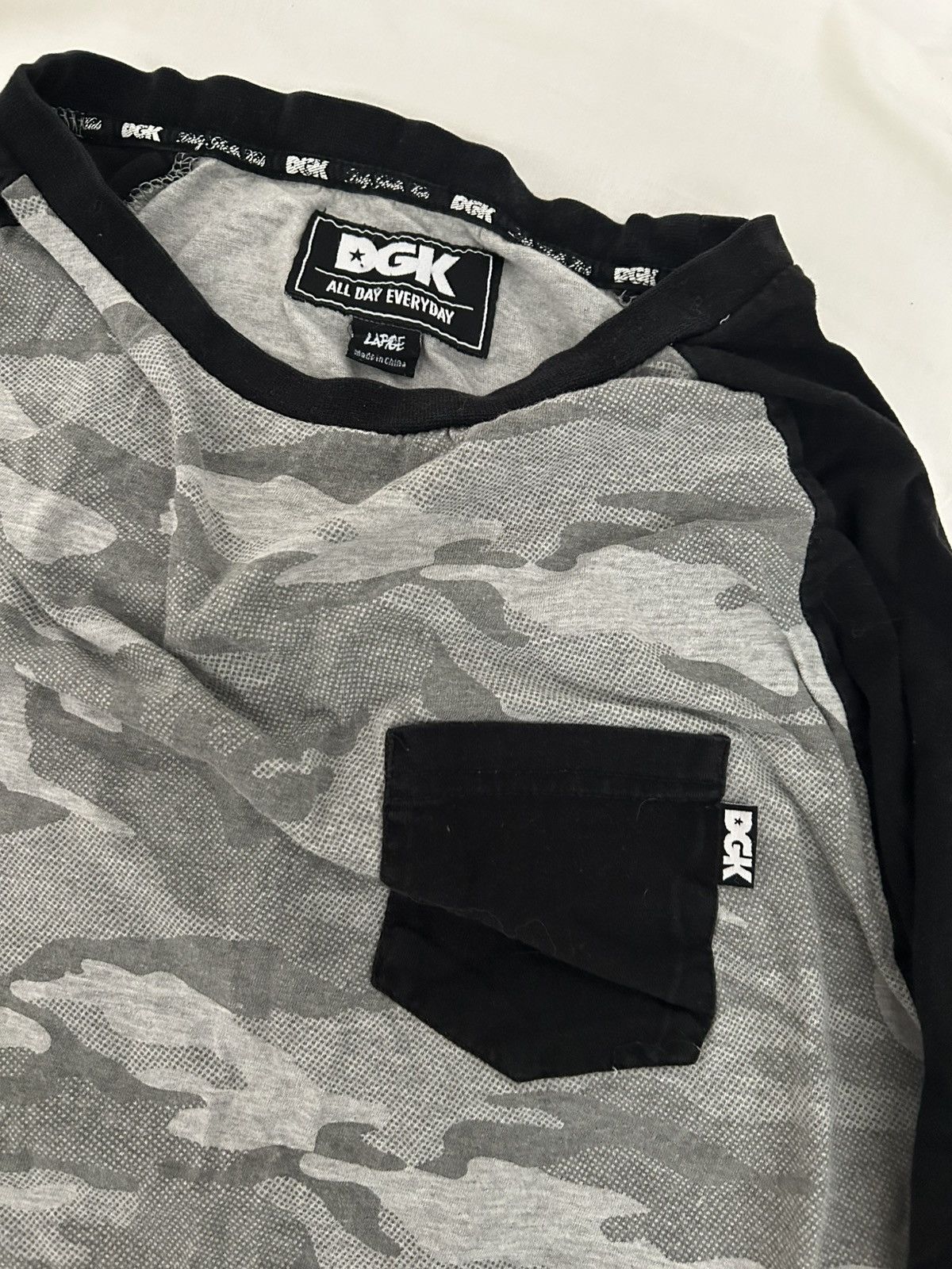 DGK Dgk Camo Long Sleeve Shirt Size US L / EU 52-54 / 3 - 2 Thumbnail