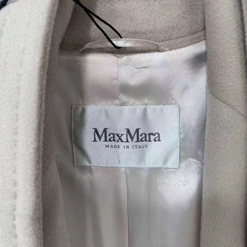 Max Mara Max Mara Nude wool alpaca belt coat Size M / US 6-8 / IT 42-44 - 4 Thumbnail