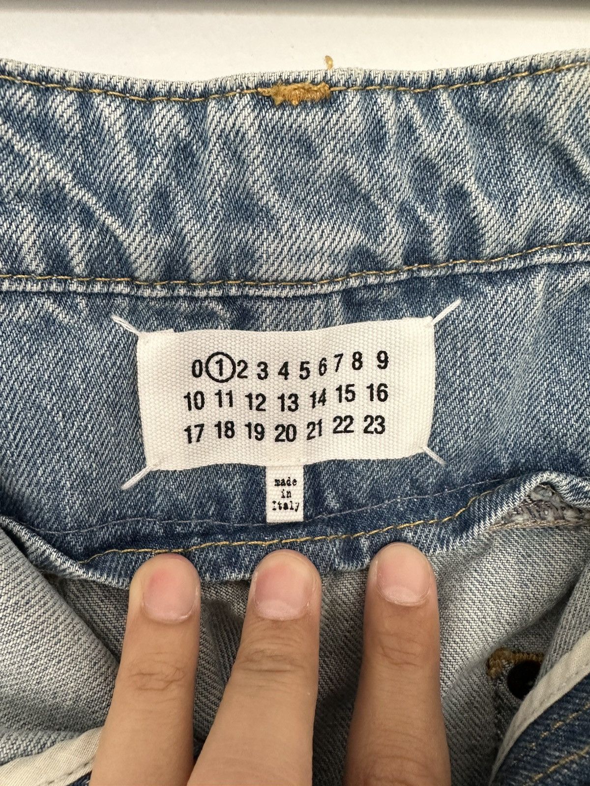 Maison Margiela Maison Margiela Wide Leg Panel Jeans Size US 29 - 5 Thumbnail