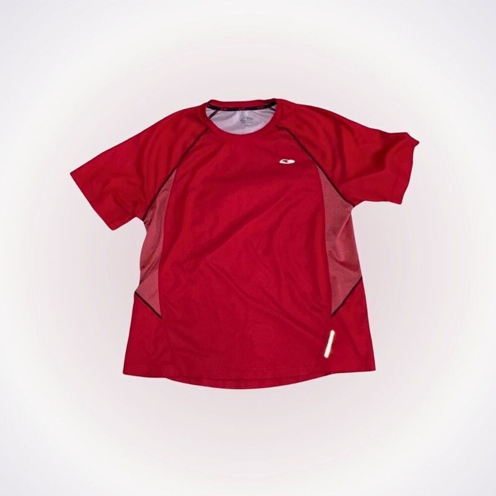 Champion Champion Red Technical Crewneck T-Shirt | Sz L Size US L / EU 52-54 / 3 - 1 Thumbnail