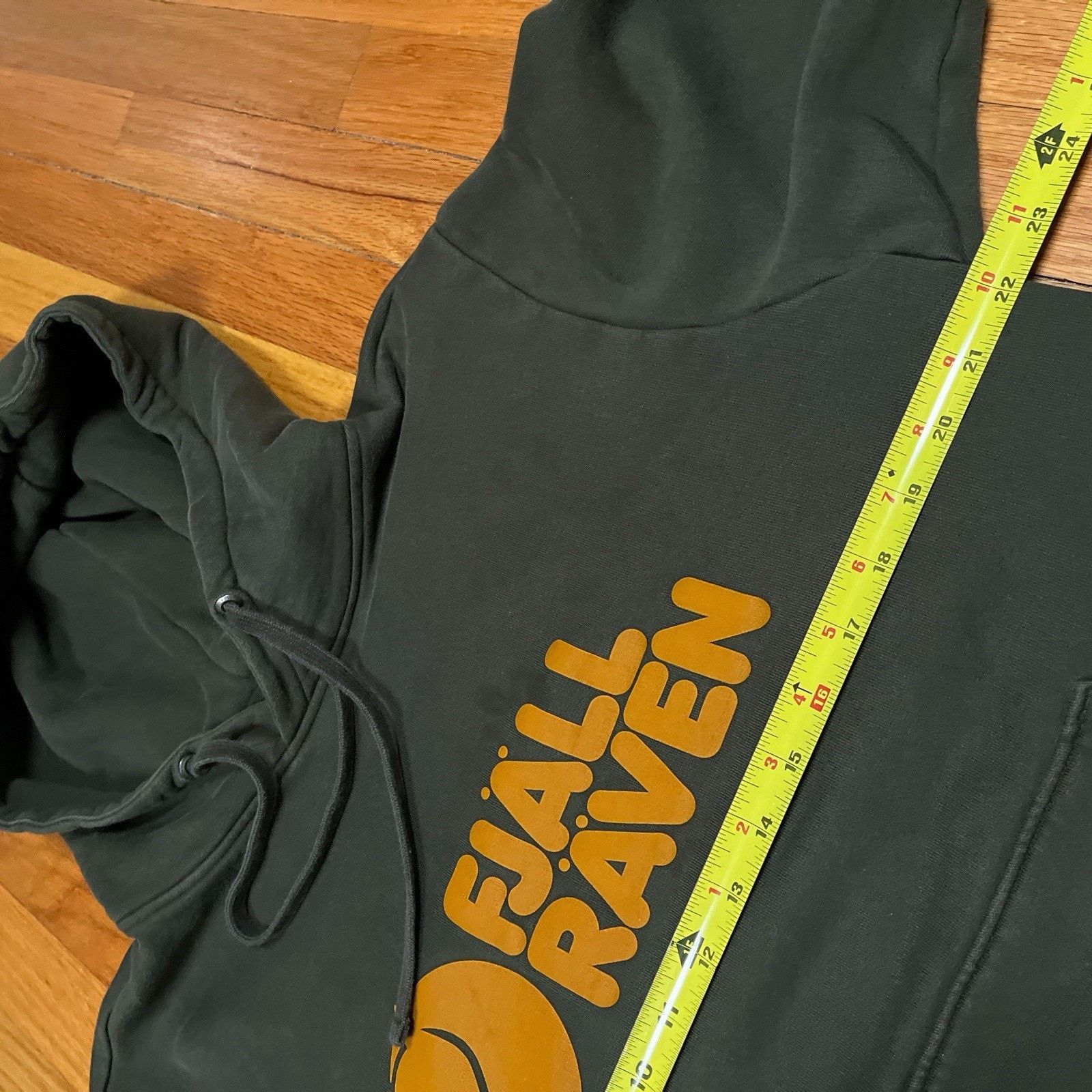 Fjallraven Fjallraven Logo Hoodie Green Pullover Sweatshirt Logo 84144 Size US M / EU 48-50 / 2 - 5 Thumbnail