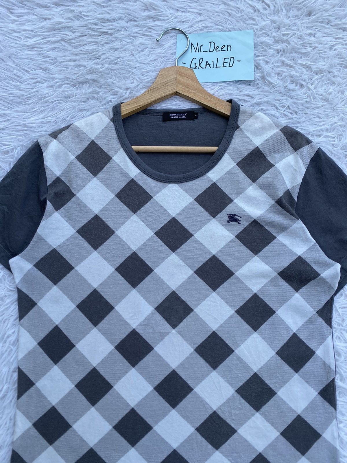 Burberry Rare Vintage Burberry Checkered Tshirt Size US M / EU 48-50 / 2 - 5 Thumbnail