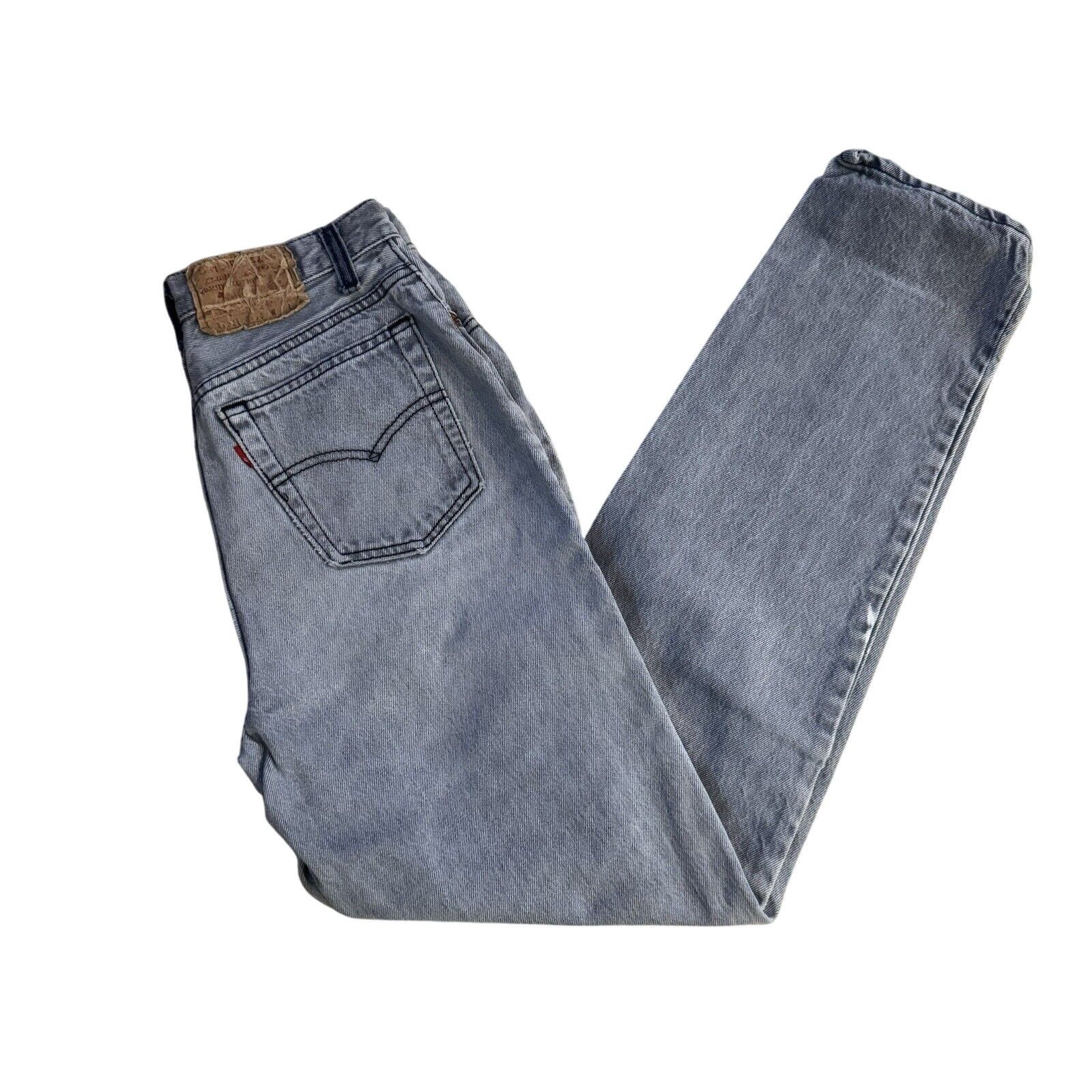Levi's Vintage Size 11 501 Levi’s Gray Denim Jeans Made In USA Size US 31 - 1 Thumbnail