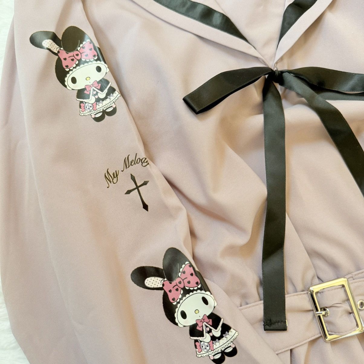 LIZ LISA Sanrio My Melody Gothic Usamimi Dress Women M Lolita Jirai Size M / US 6-8 / IT 42-44 - 2 Thumbnail