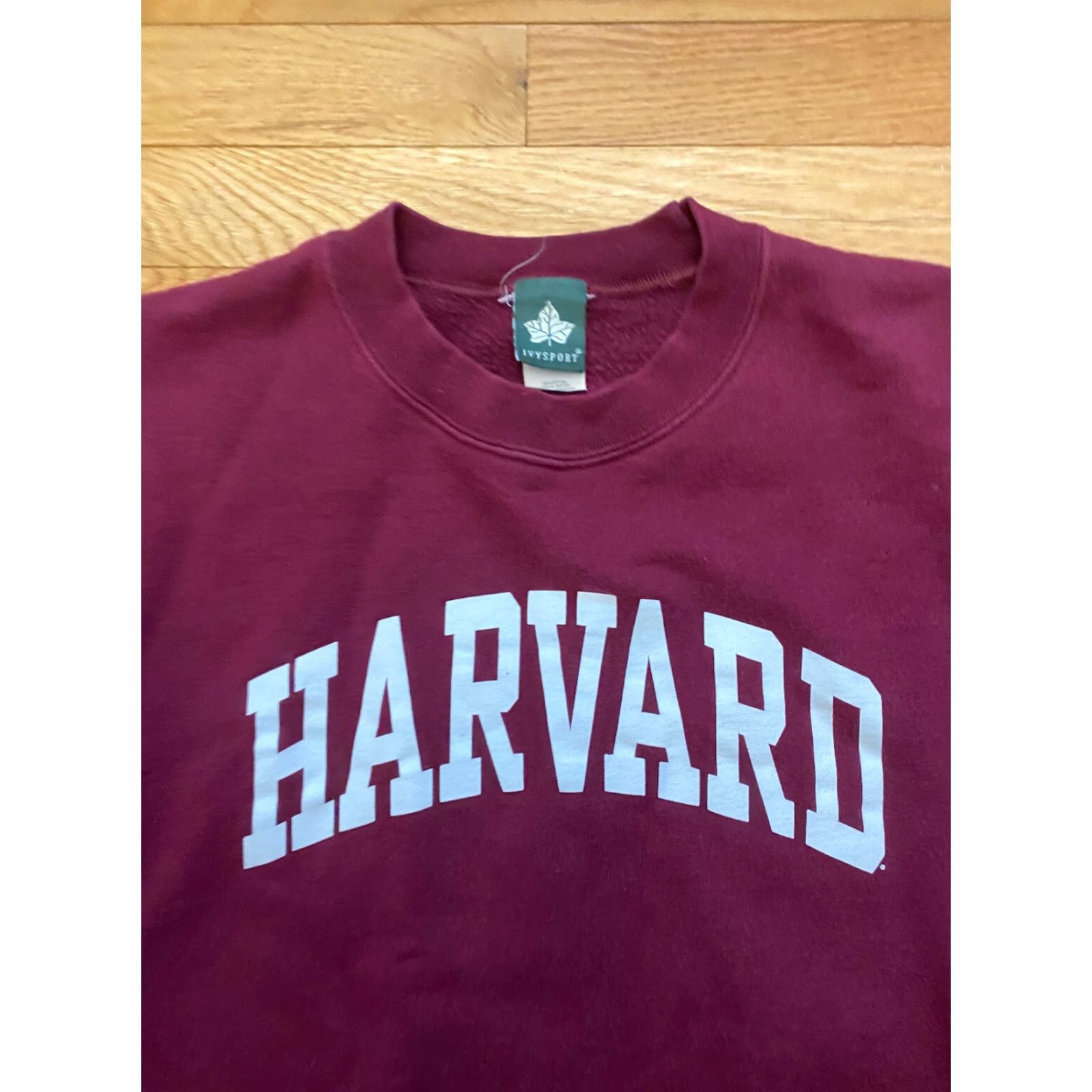 Vintage VINTAGE IvySport Harvard University Sweatshirt Crewneck Veritas College Crimson Sz Small Mens Red Size US S / EU 44-46 / 1 - 5 Thumbnail