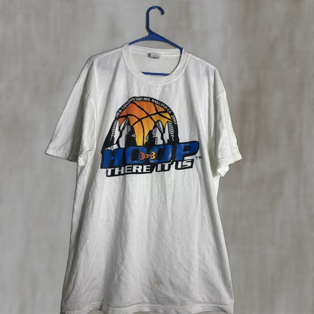 Anvil VINTAGE Anvil T-Shirt Square Hoop There It Is White XL Mens Size US XL / EU 56 / 4 - 1 Thumbnail
