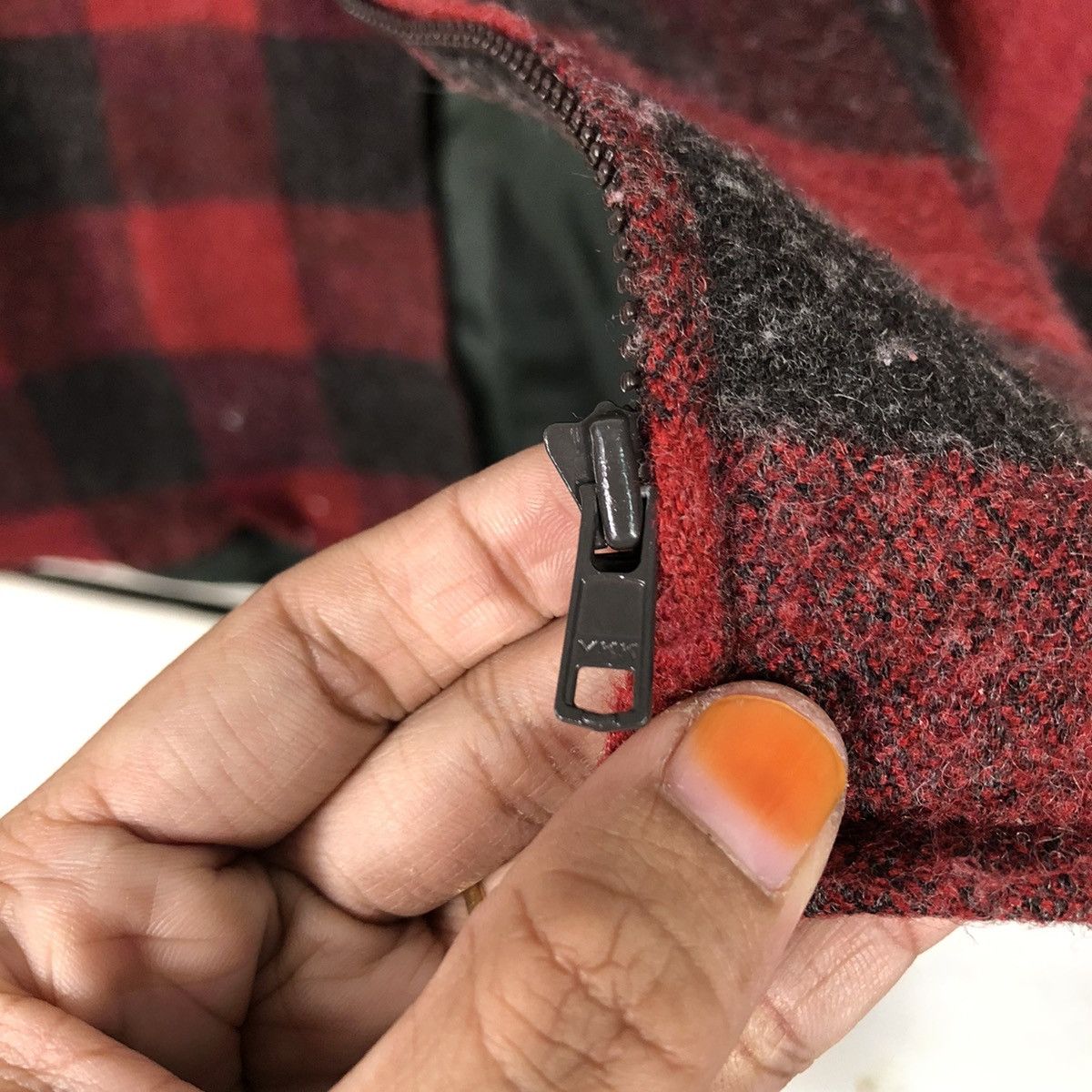 Japanese Brand 📌Vintage Wool Zipper Jacket Tartan Design Converse All Star Size US M / EU 48-50 / 2 - 20 Thumbnail