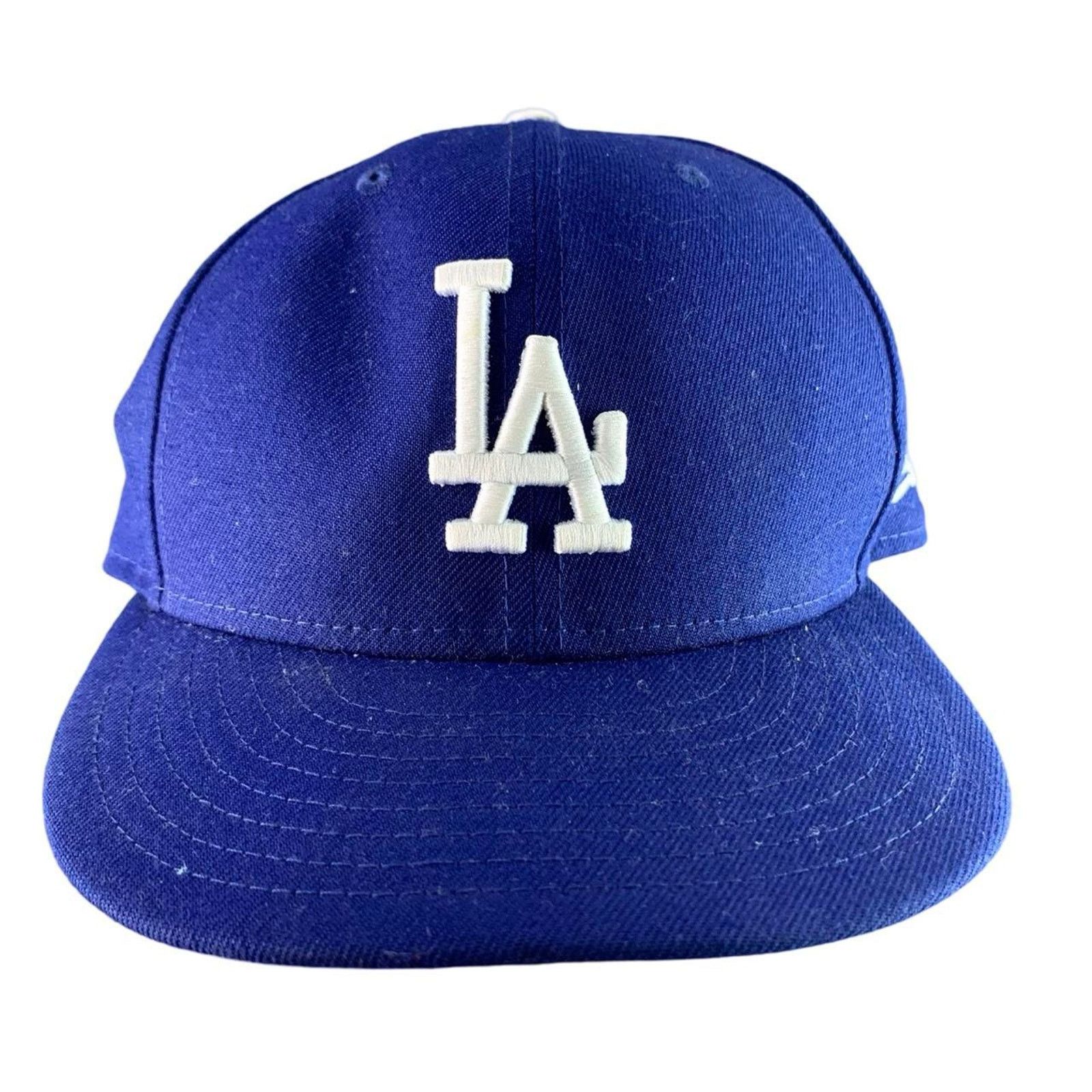New Era New Era Embroidered LA Dodgers Fitted Cap Size ONE SIZE - 2 Thumbnail