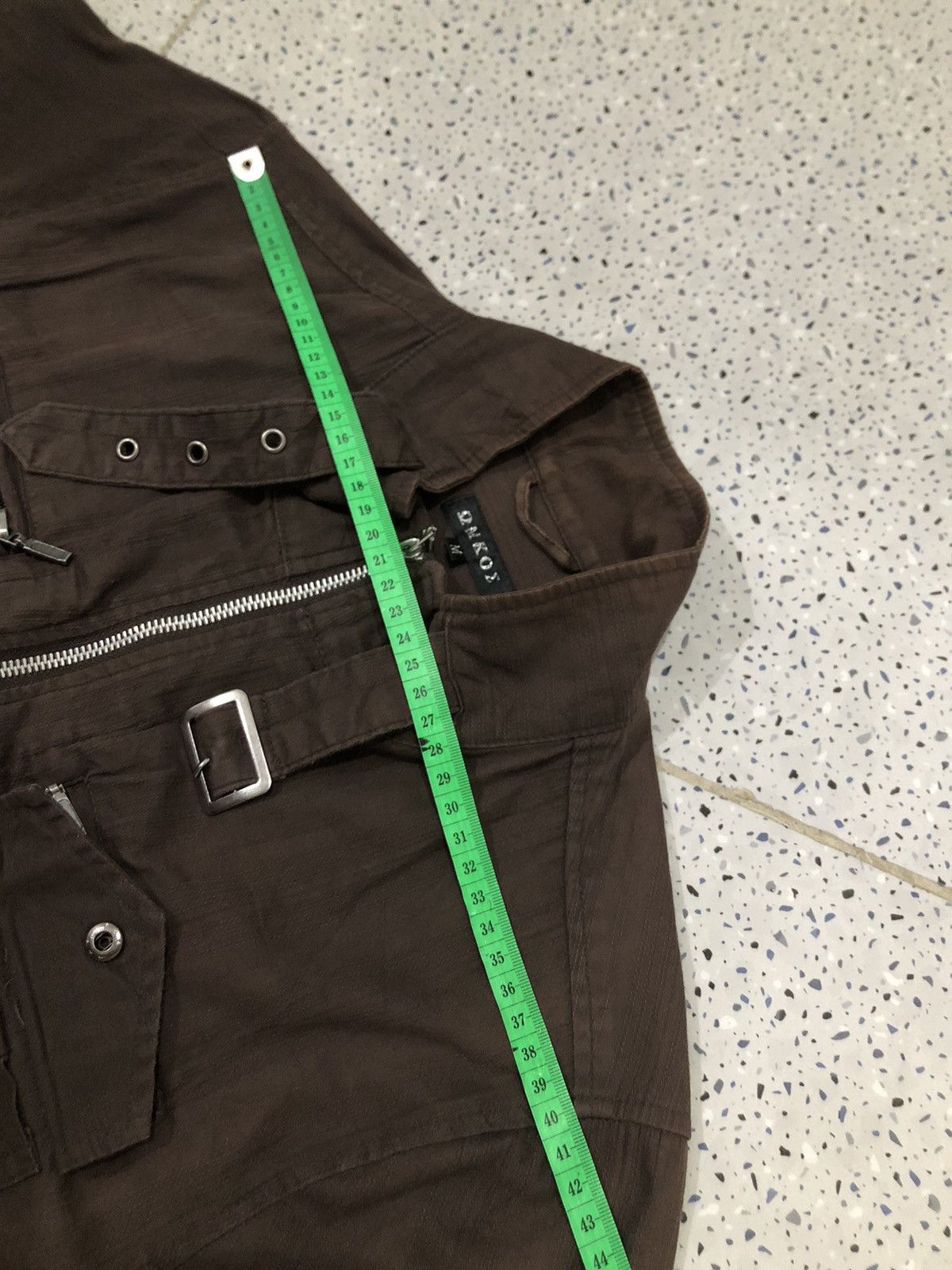 Japanese Brand Y2K Japanese Outer Zipper Tops LGB Ifsixwasnine Style Size US M / EU 48-50 / 2 - 13 Thumbnail