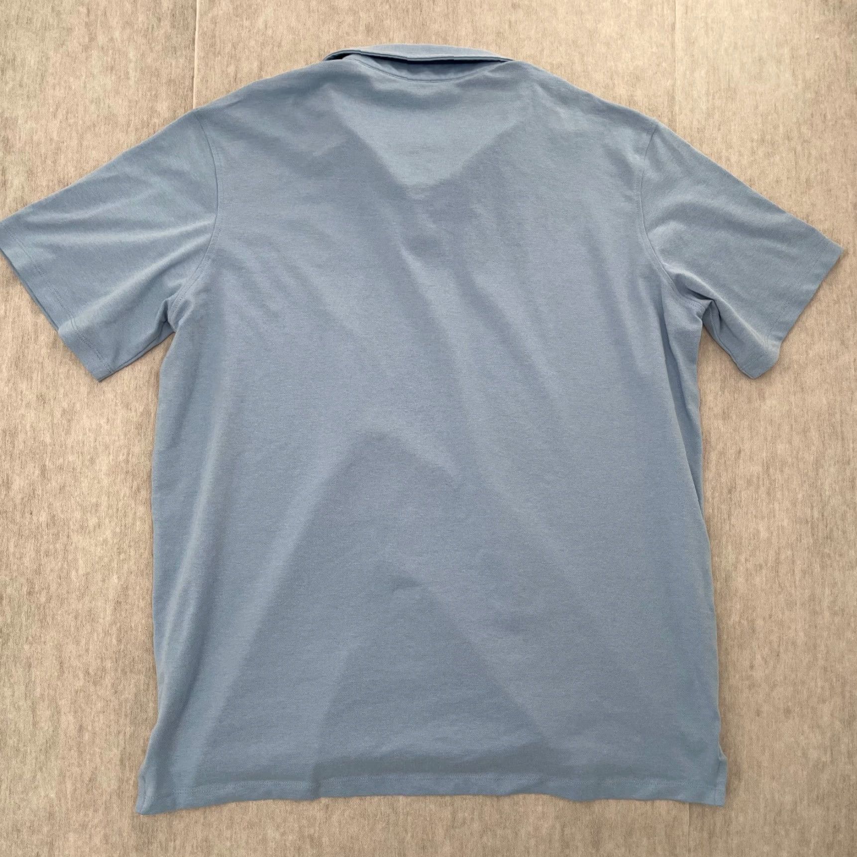 Vintage Greyson Polo Shirt Adult L Blue Logo Breathable Lightweight Golf Stretch Polo Mens L Blue Logo 90s? Size US L / EU 52-54 / 3 - 2 Thumbnail