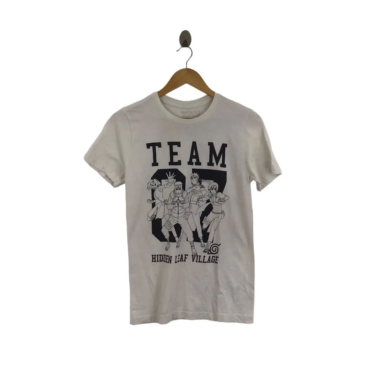 Vintage NARUTO SHIPPUDEN Team Hidden Leaf Village Konoha Tee Shirt Size US XS / EU 42 / 0 - 1 Thumbnail