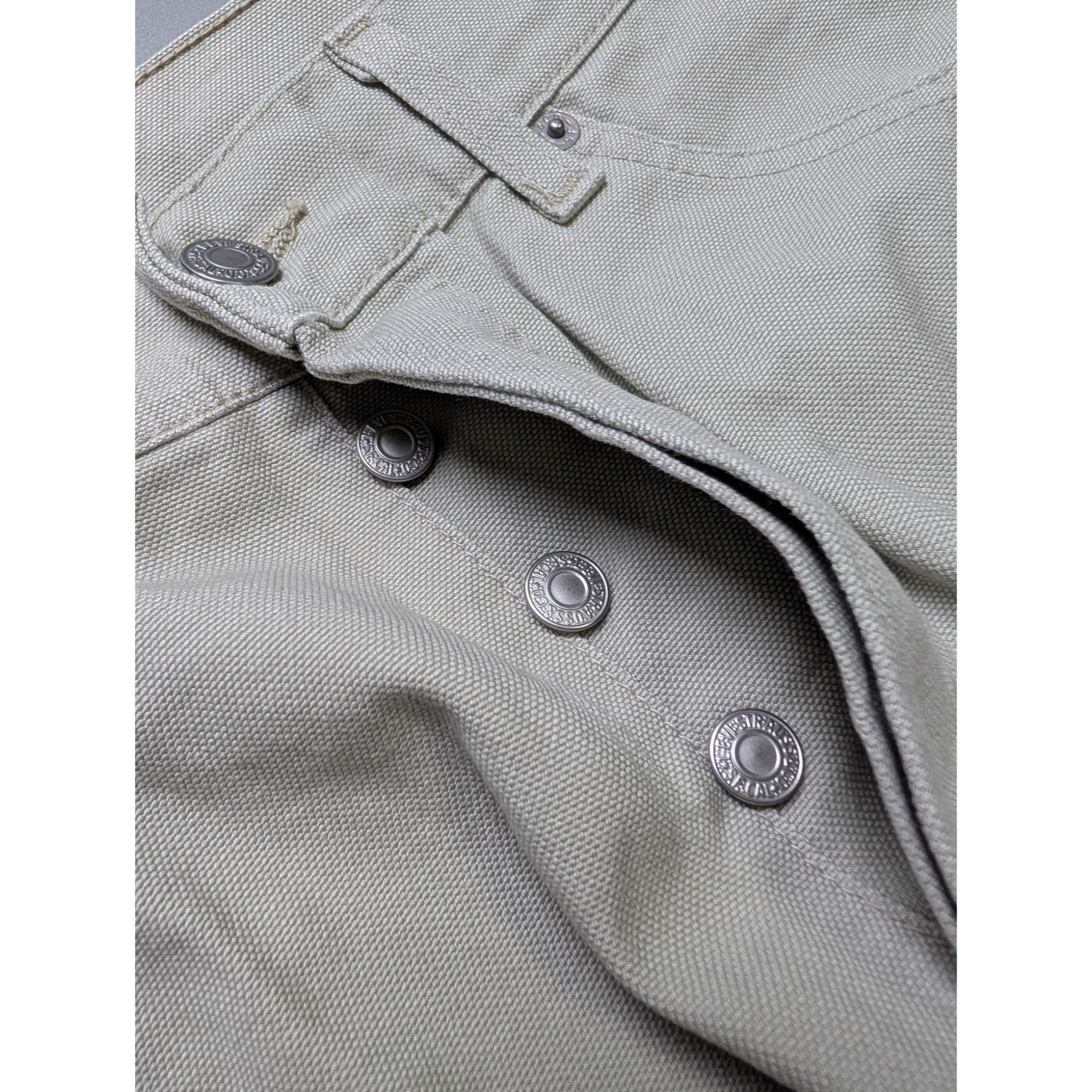 Levi's Vintage Clothing Levi's 551 Vintage Beige Denim Jeans Pants (Y1080) Size US 32 / EU 48 - 6 Thumbnail