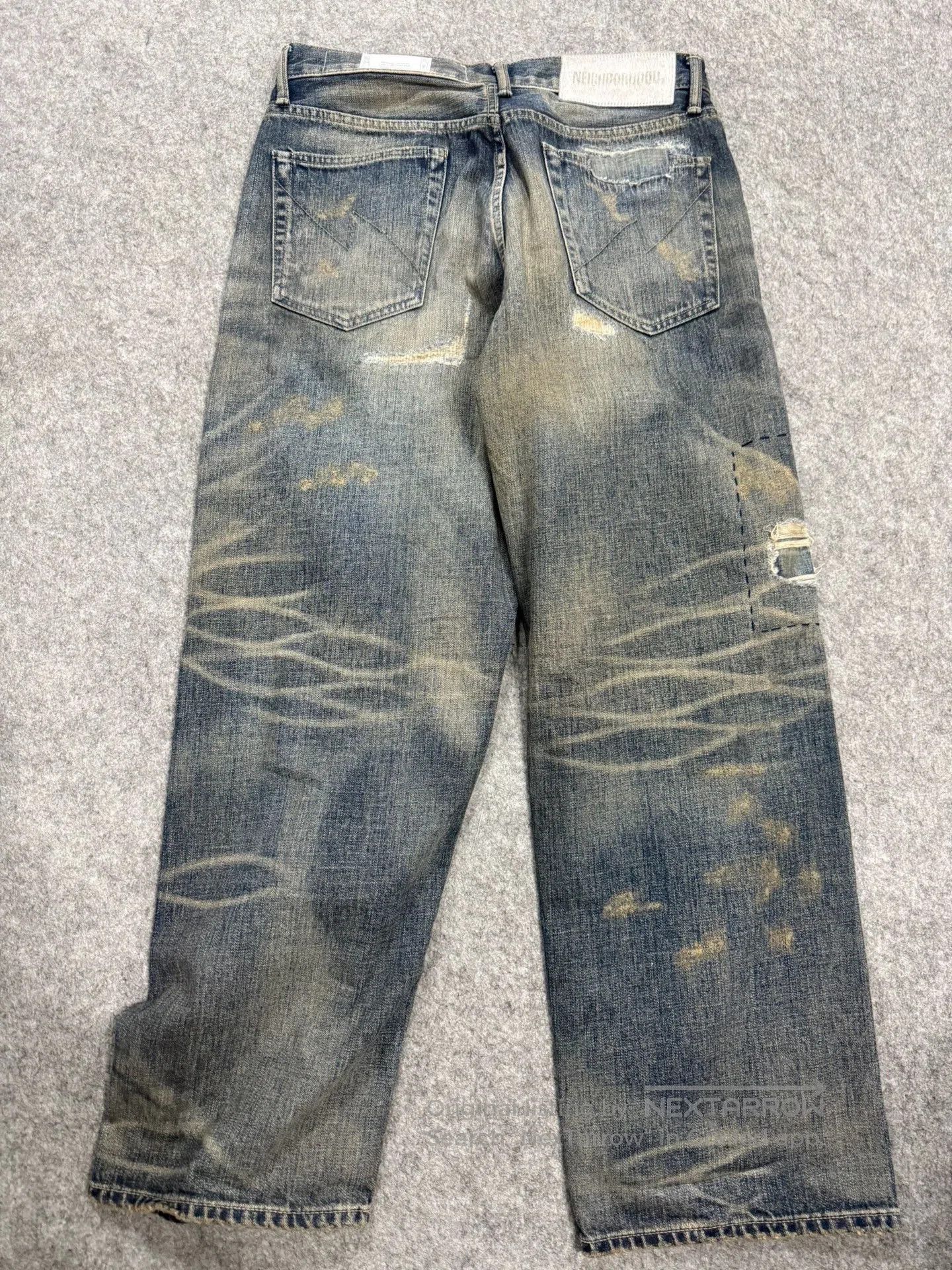 Neighborhood Neighborhood SAVAGEDENIM DP WIDE Pants. Size US 32 / EU 48 - 2 Thumbnail