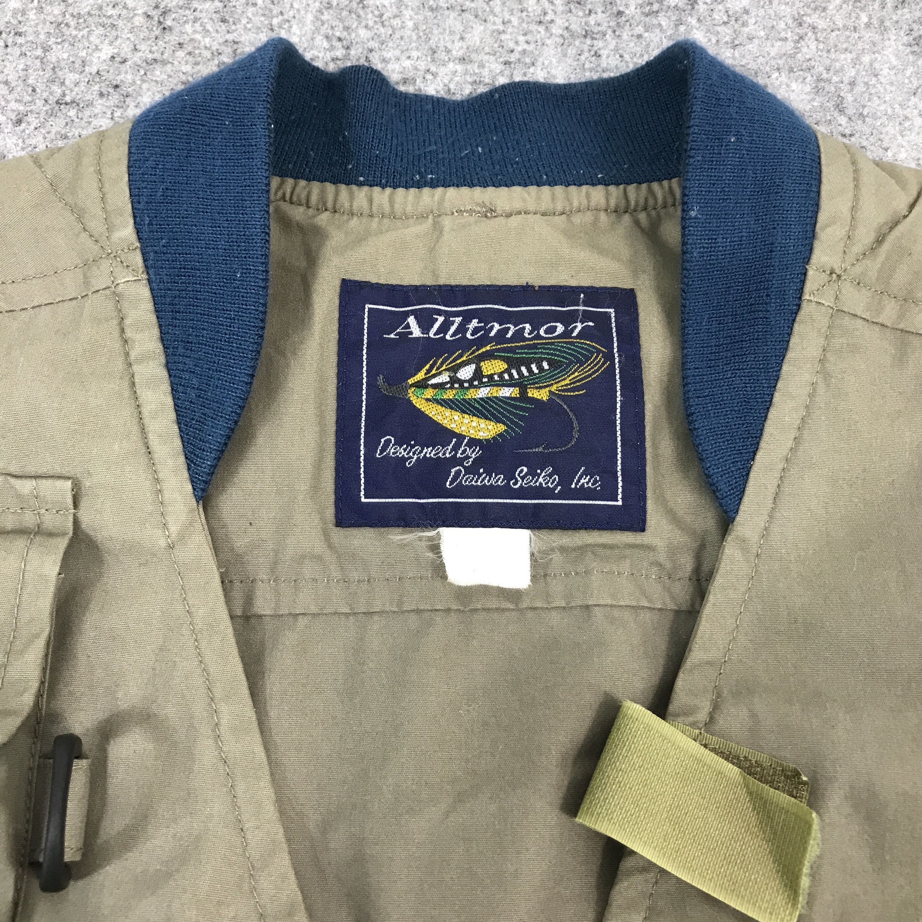 Japanese Brand × Vintage Vtg Alltmor tactical pocket vest jacket Size US L / EU 52-54 / 3 - 5 Thumbnail