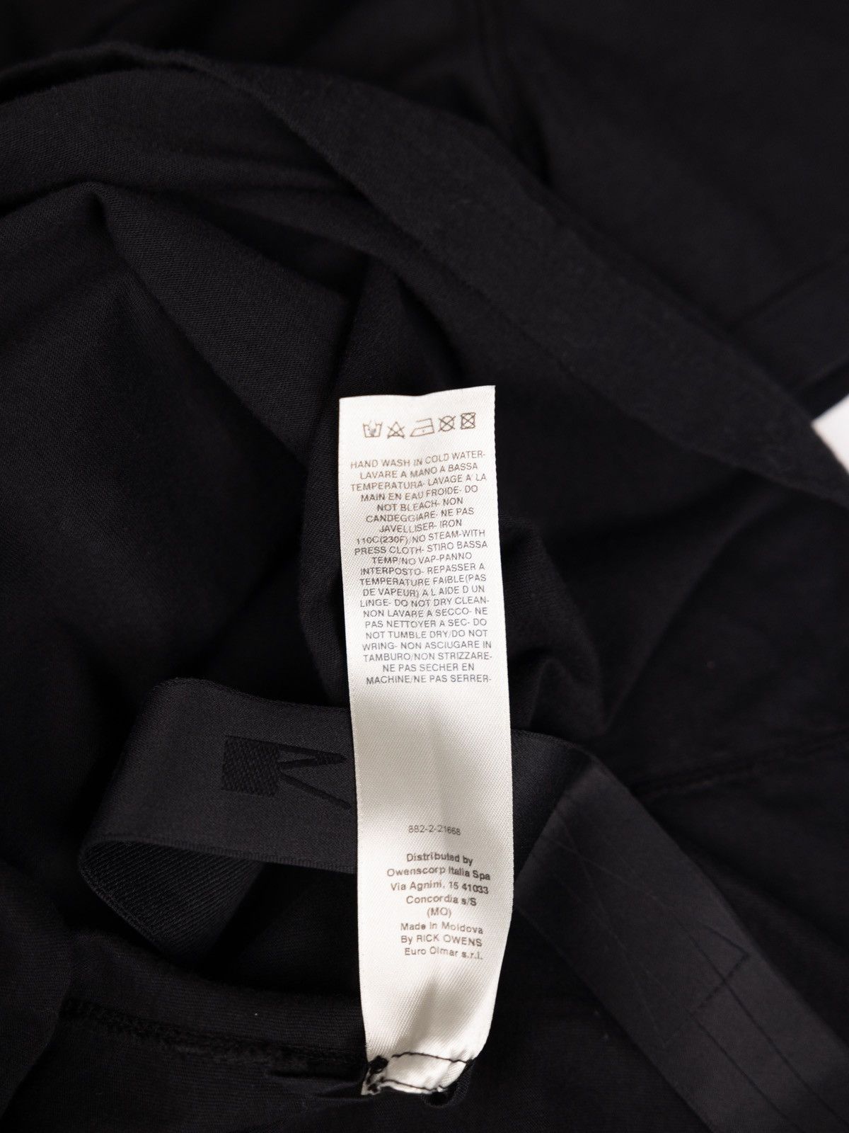 Rick Owens × Rick Owens Drkshdw Rick Owens DRKSHDW Script Tee Size US S / EU 44-46 / 1 - 7 Thumbnail