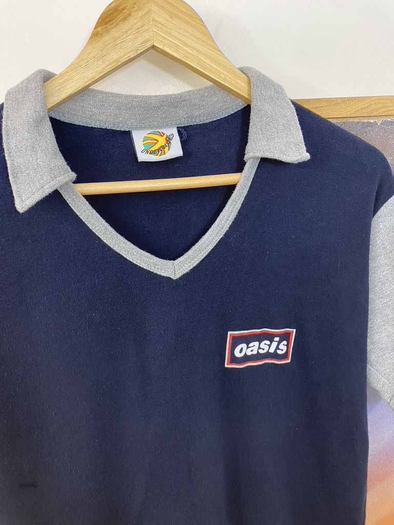 Band Tees 90s Vintage Oasis Collared Style Band T Shirt Size US M / EU 48-50 / 2 - 5 Thumbnail