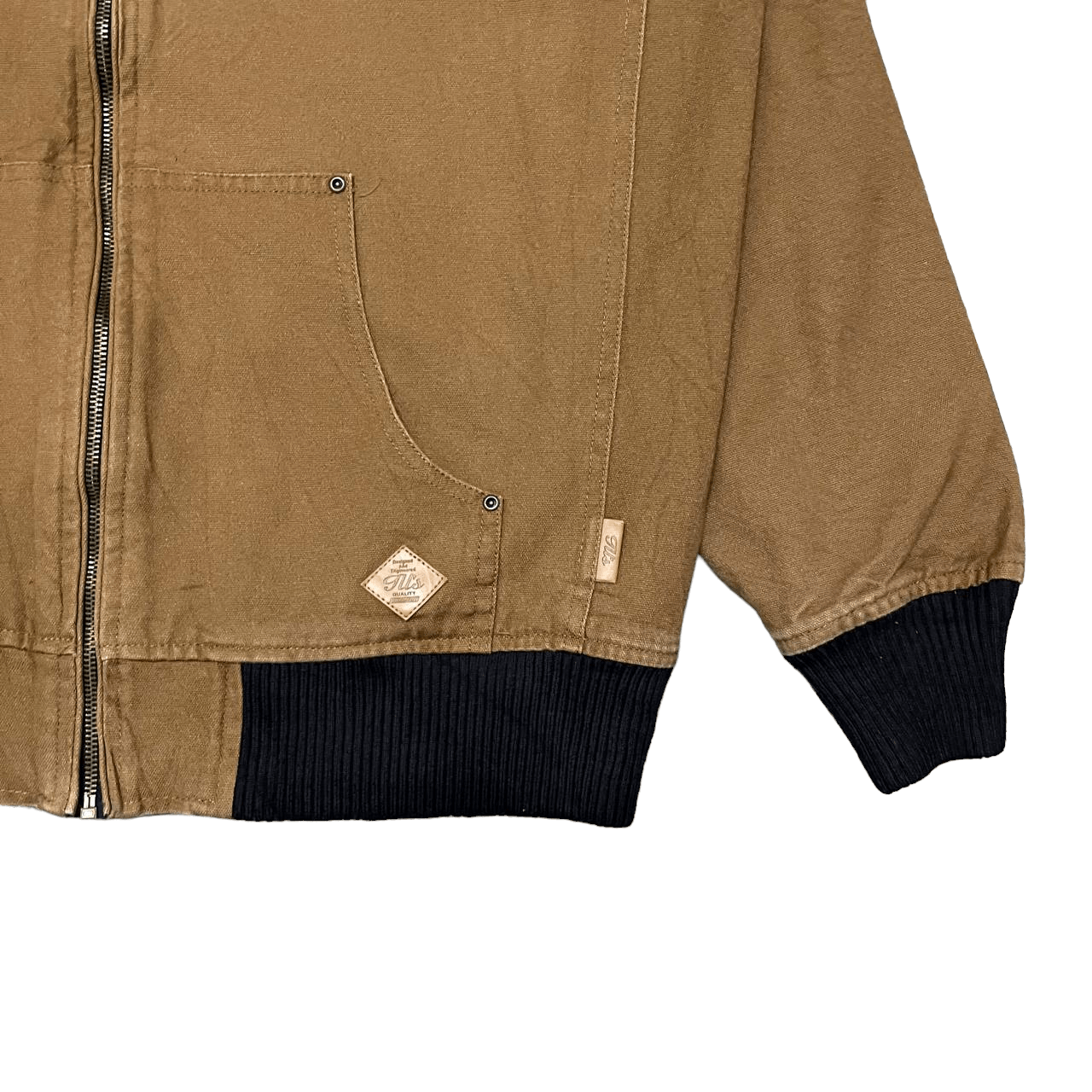 Japanese Brand Vintage Ill's Canvas Hooded Jacket Camo Linning Size US XL / EU 56 / 4 - 5 Thumbnail