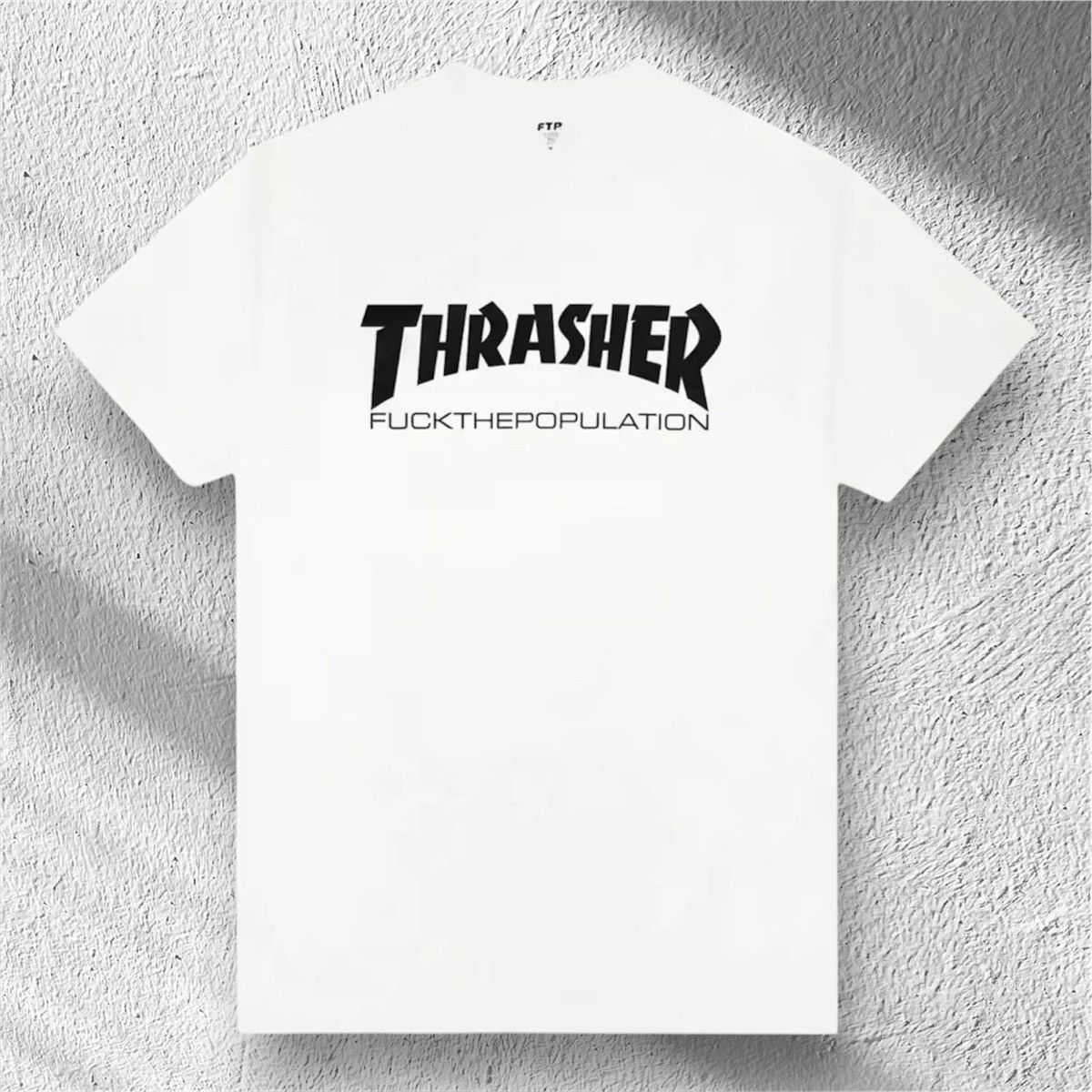 Fuck The Population × Thrasher Ftp x Thrasher Logo Tee Size US L / EU 52-54 / 3 - 1 Thumbnail