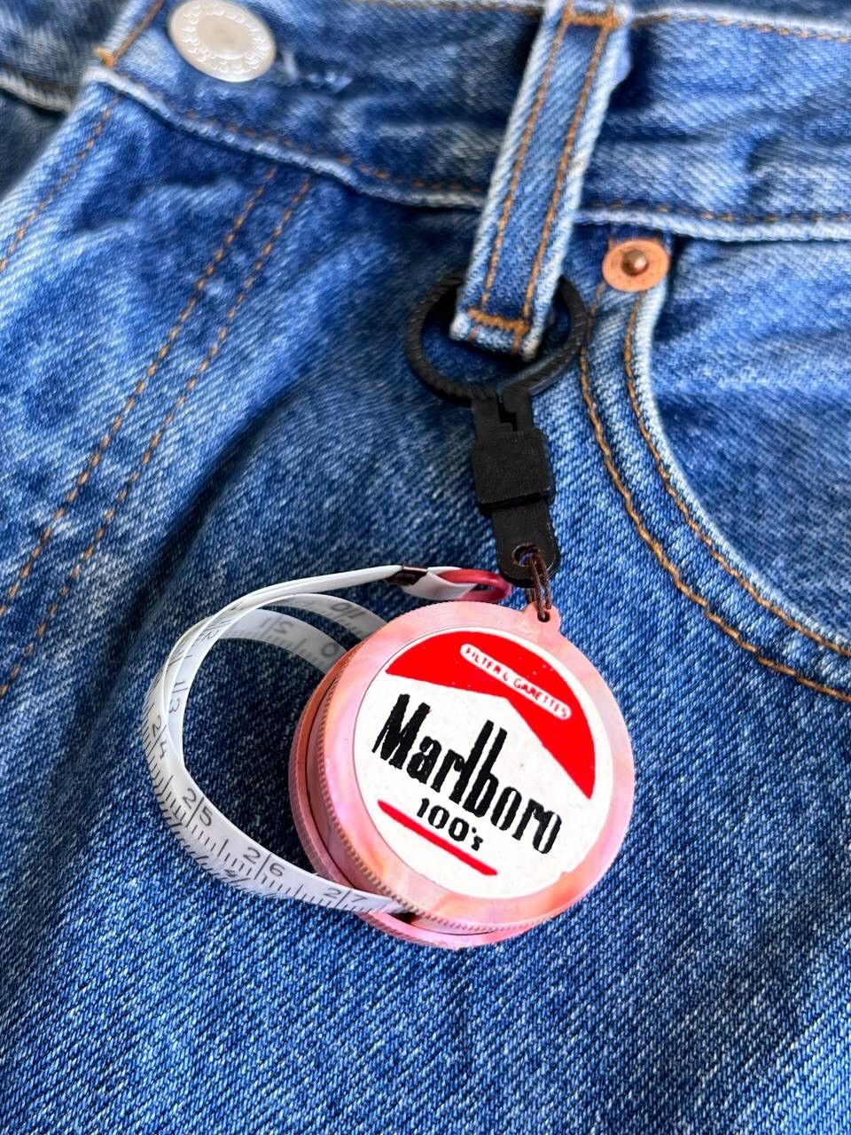 Marlboro × Vintage Vintage Marlboro 80s Pocket Key Ruler 100 cm very rare Size ONE SIZE - 4 Thumbnail