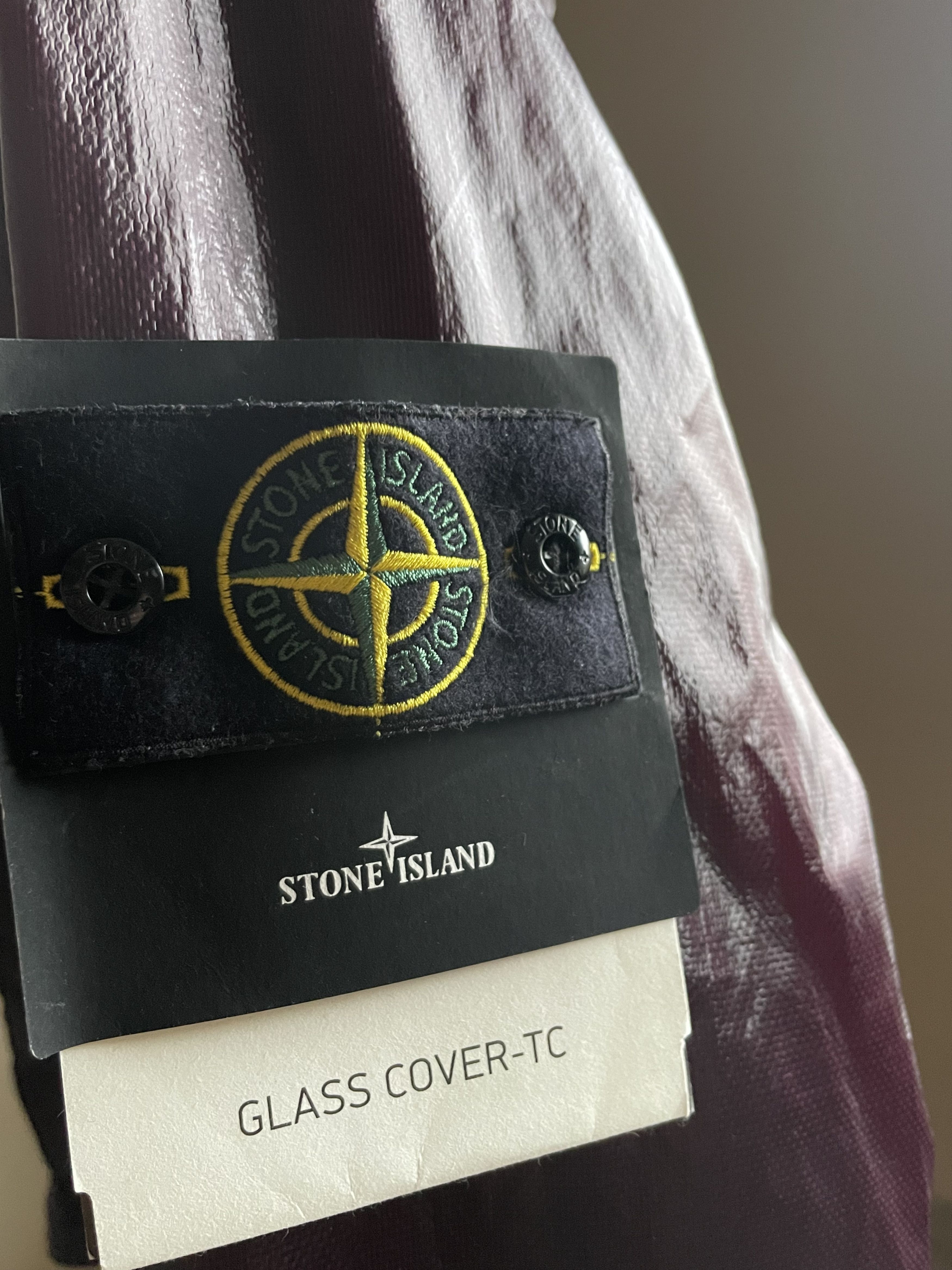 Stone Island STONE ISLAND 45831 Glass Cover TC Jacket FW24 Burgundy Size US M / EU 48-50 / 2 - 4 Thumbnail