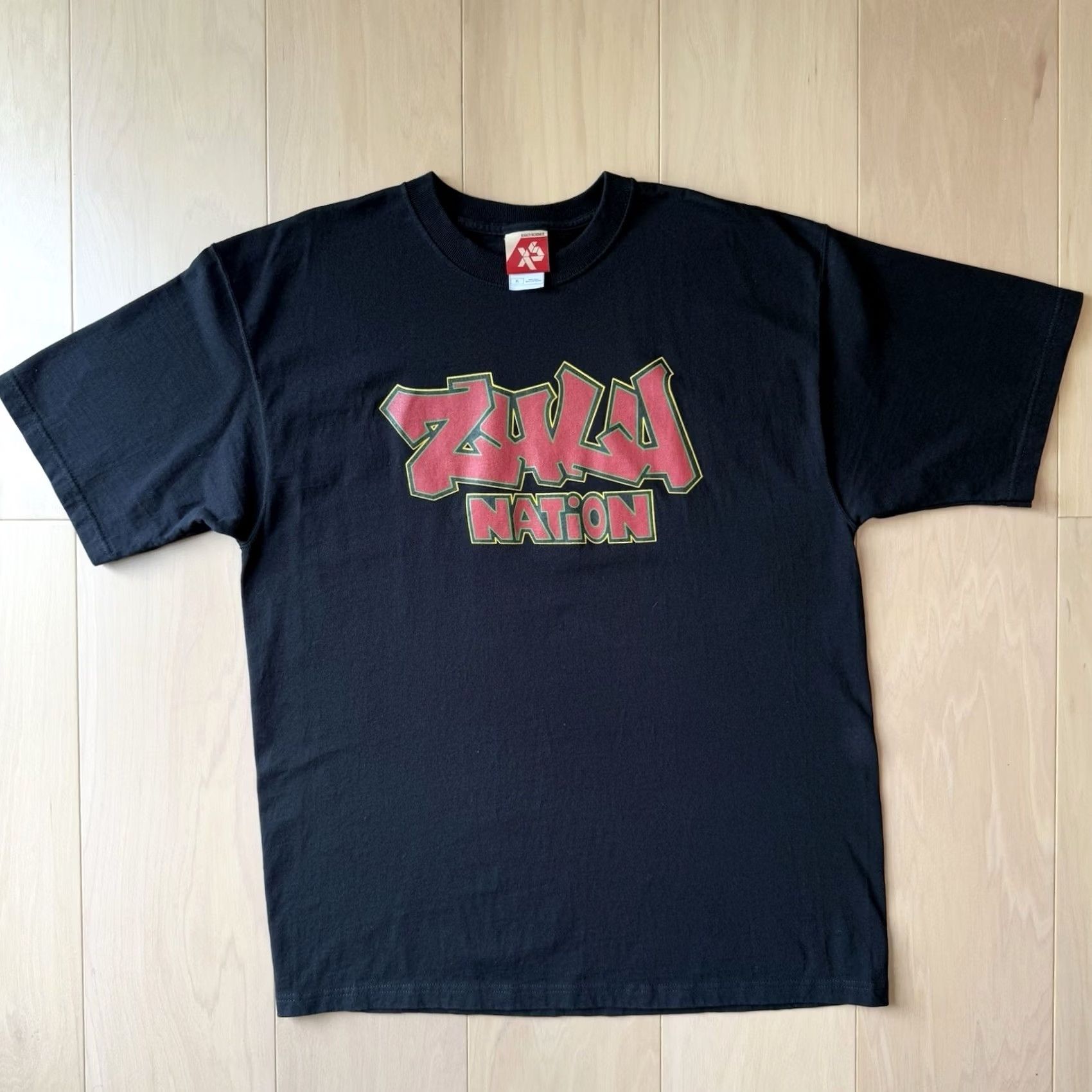 Quest VINTAGE Zulu Nation Shirt Y2K Exact Science Tribe Called Quest New York Black XL Mens Size US XL / EU 56 / 4 - 2 Thumbnail