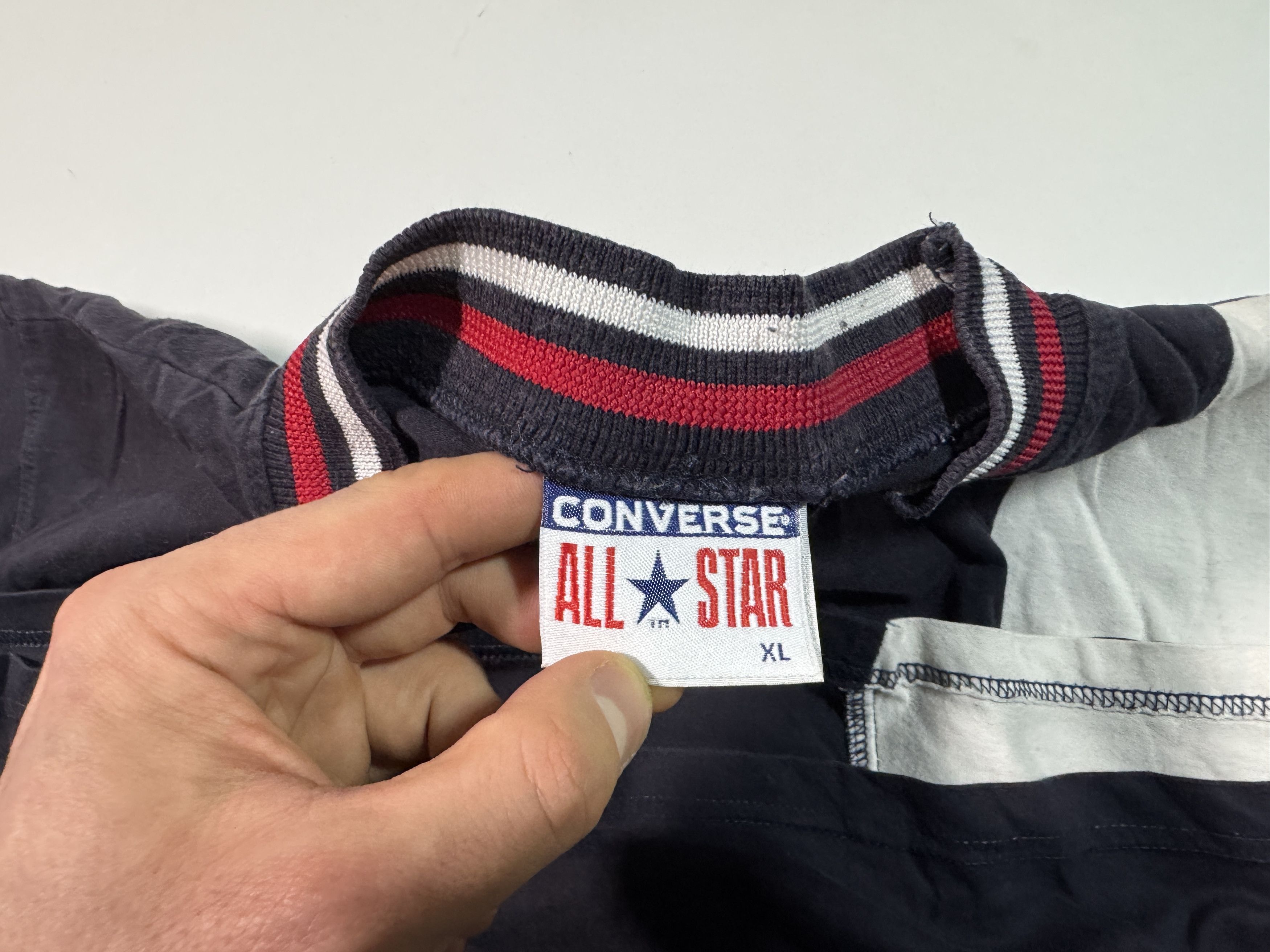 Converse Vintage Converse All Stars T-shirt Shoes Company Blue Tee XL Size US XL / EU 56 / 4 - 5 Thumbnail