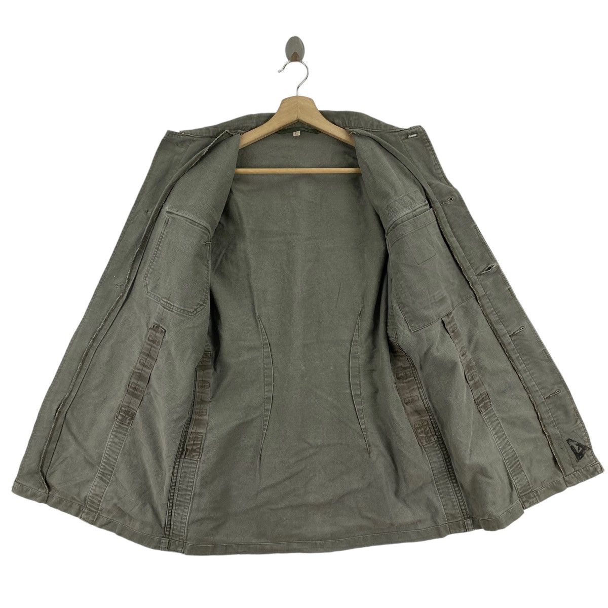 Vintage Vintage 80s HANKE GERMANY Military Army Soldier Jacket Coat Size M / US 6-8 / IT 42-44 - 5 Thumbnail