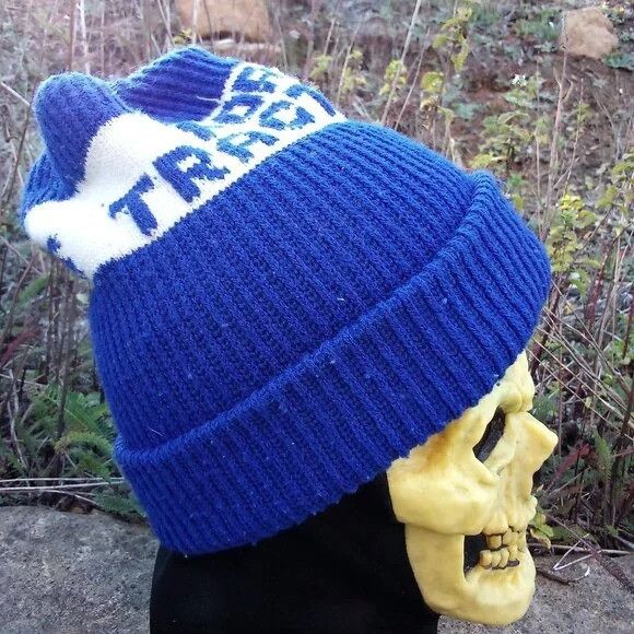Ford × Vintage Vintage Ford Tractors Knit Beanie Hat Winter Size ONE SIZE - 6 Thumbnail