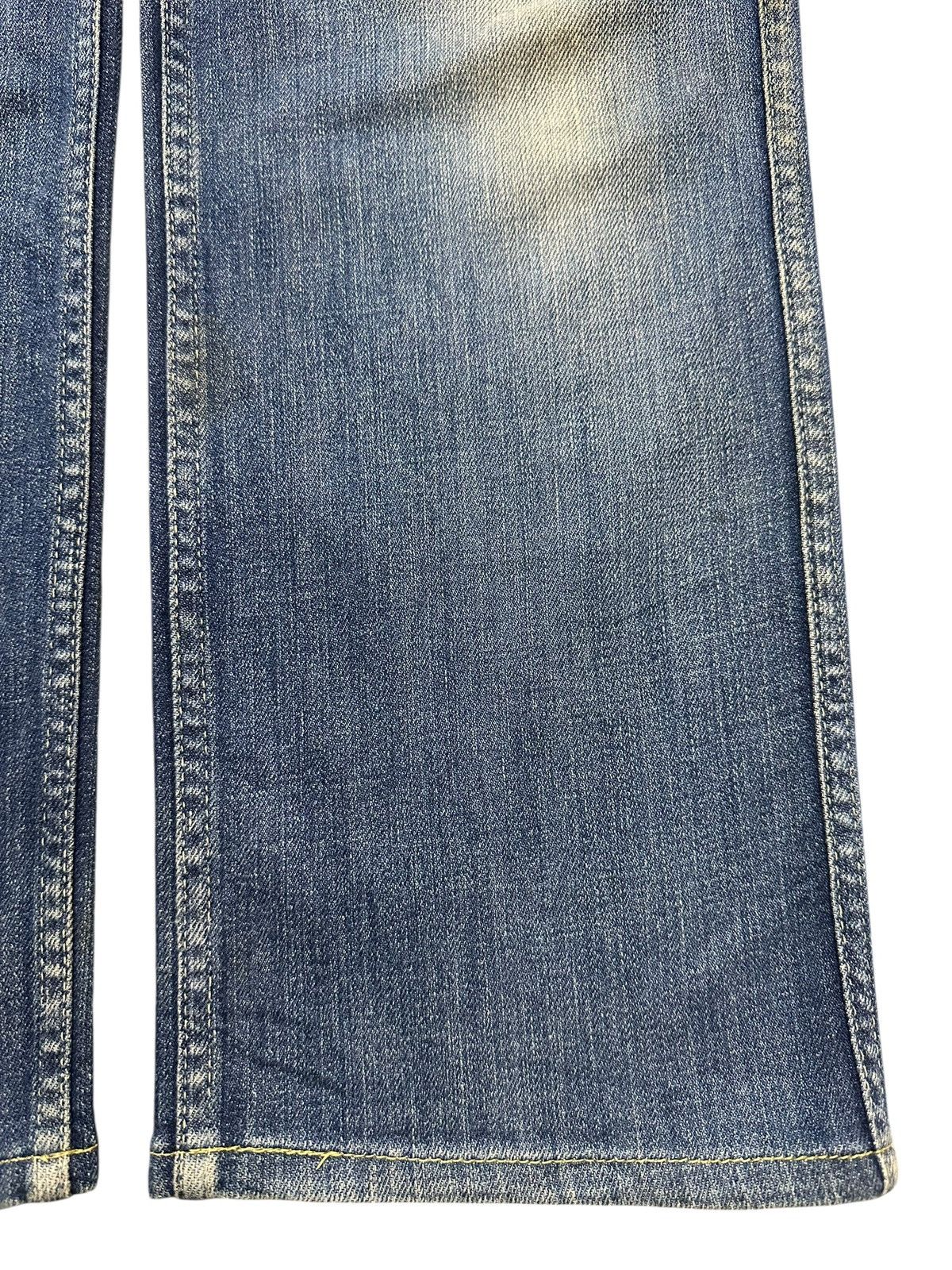 Johnbull Vintage Japan Johnbull Mud Wash Faded Whisker Style Jeans Size US 32 / EU 48 - 8 Thumbnail