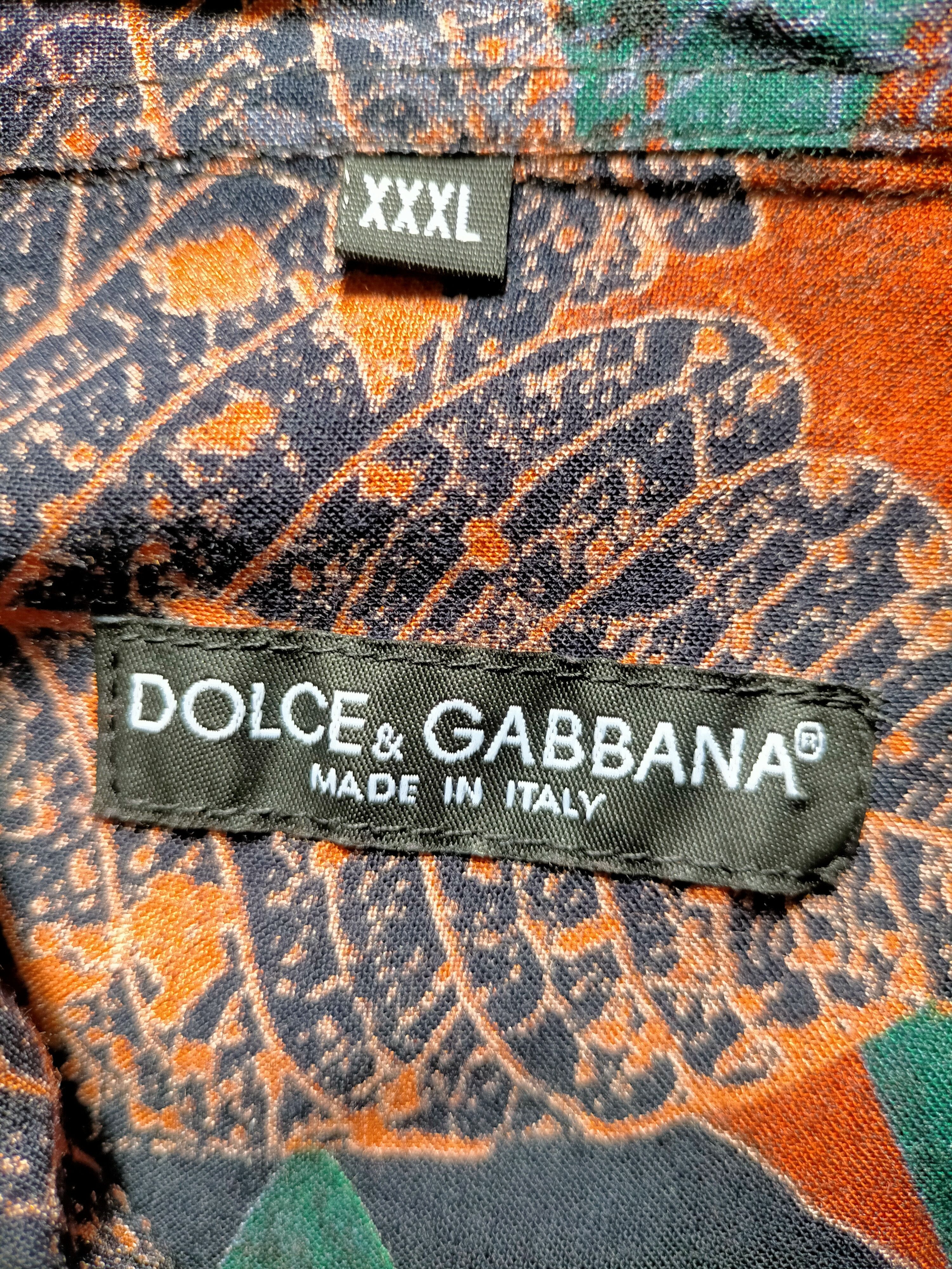 Dolce & Gabbana Dolce&Gabbana Hawaiian Button ups Shirt Office Size US XXL / EU 58 / 5 - 15 Thumbnail