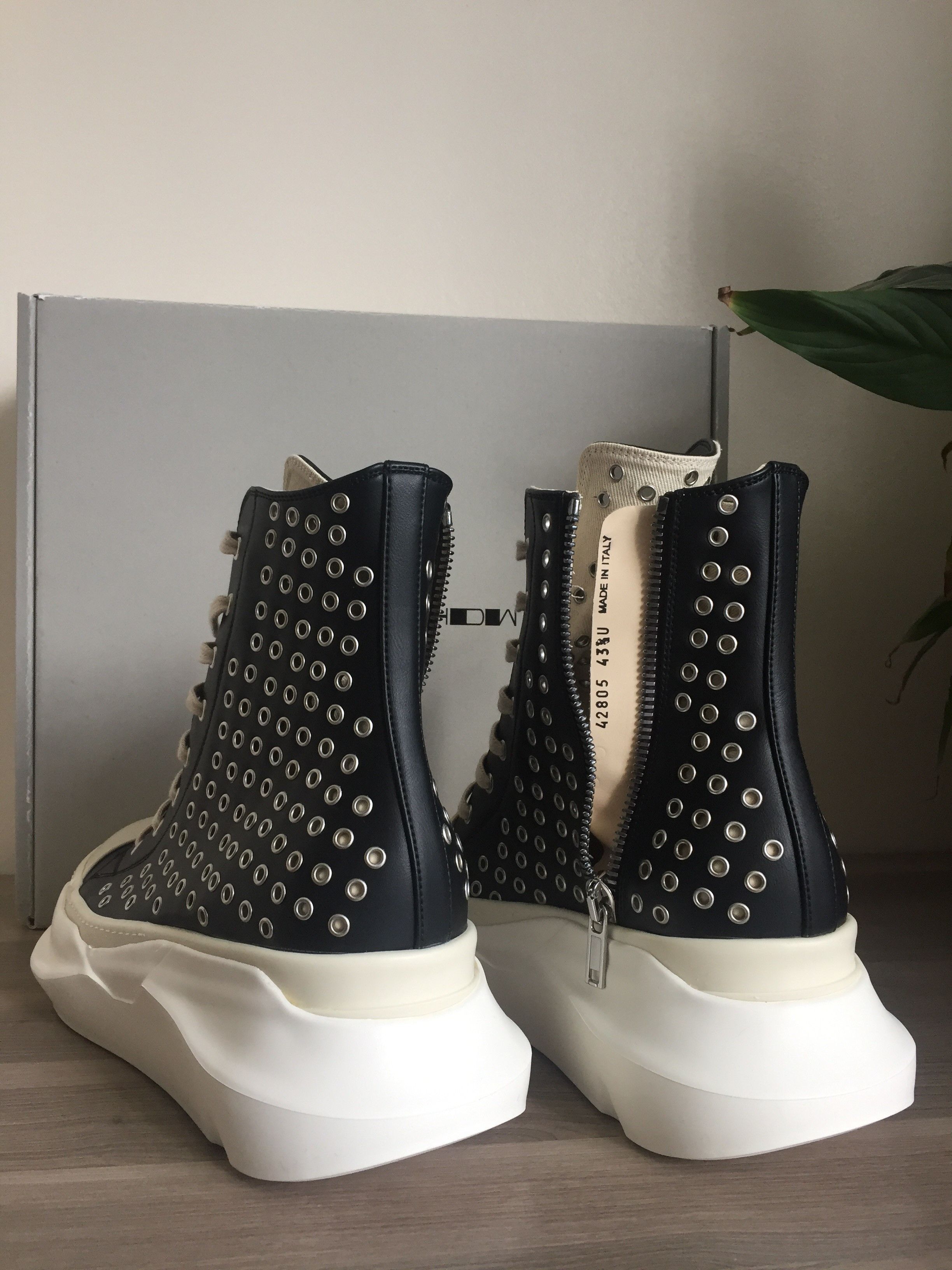 Rick Owens Rick Owens DRKSHDW Abstract Sneakers Size US 10.5 / EU 43-44 - 11 Thumbnail