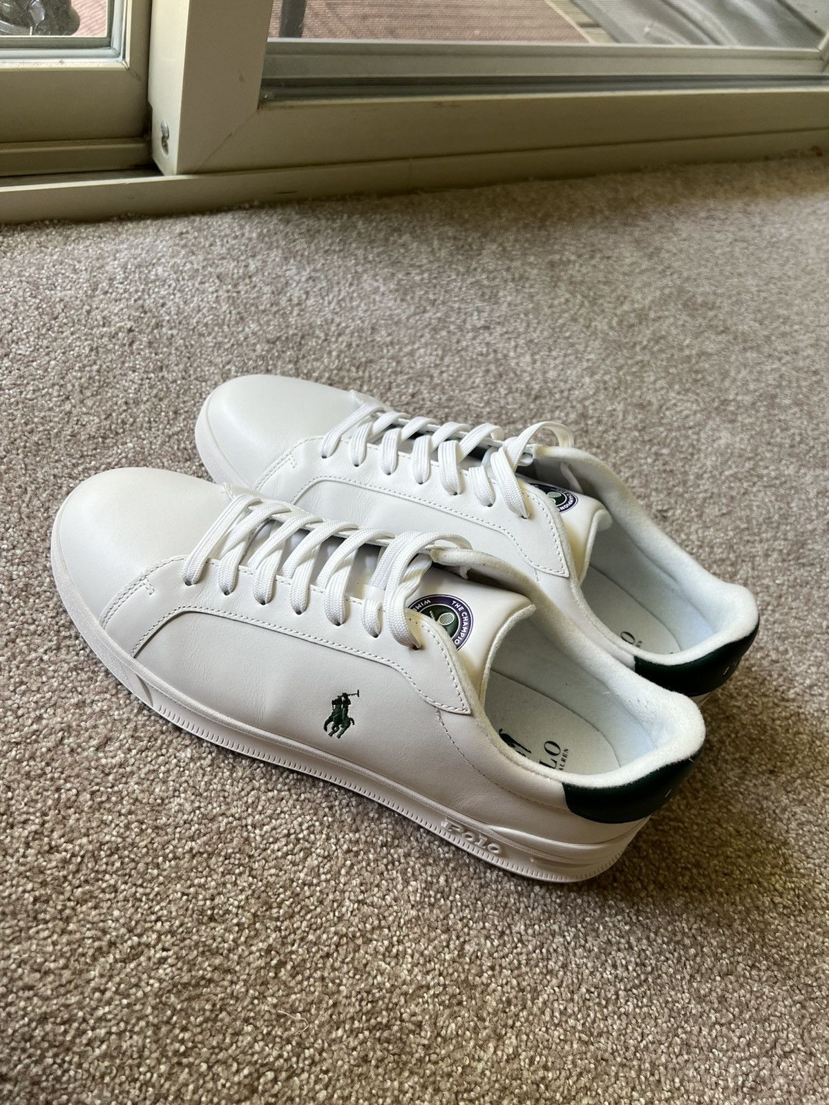 Polo Ralph Lauren × Ralph Lauren The Championship Wimbledon Polo Sneakers Size US 11 / EU 44 - 1 Thumbnail