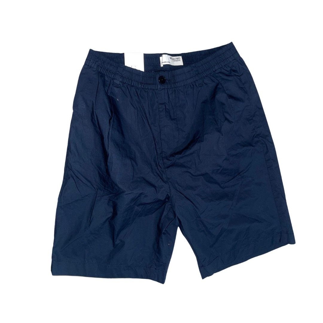 Selected Homme SLHLoose-Baron Shorts Sky Captain SZ Medium Nautical Coastal Size US 30 / EU 46 - 1 Thumbnail
