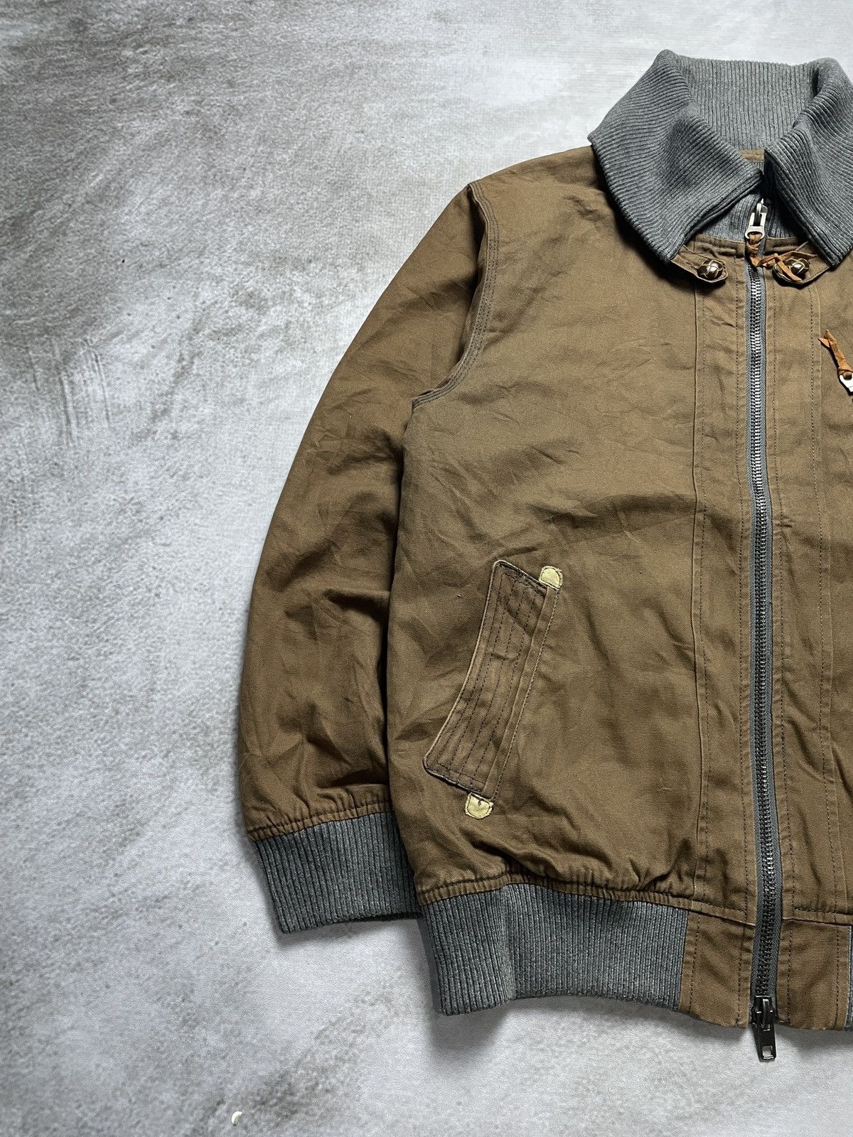 Hysteric Glamour × Japanese Brand 2000’s Masterground - Military Workwear Jacket Size US L / EU 52-54 / 3 - 3 Thumbnail