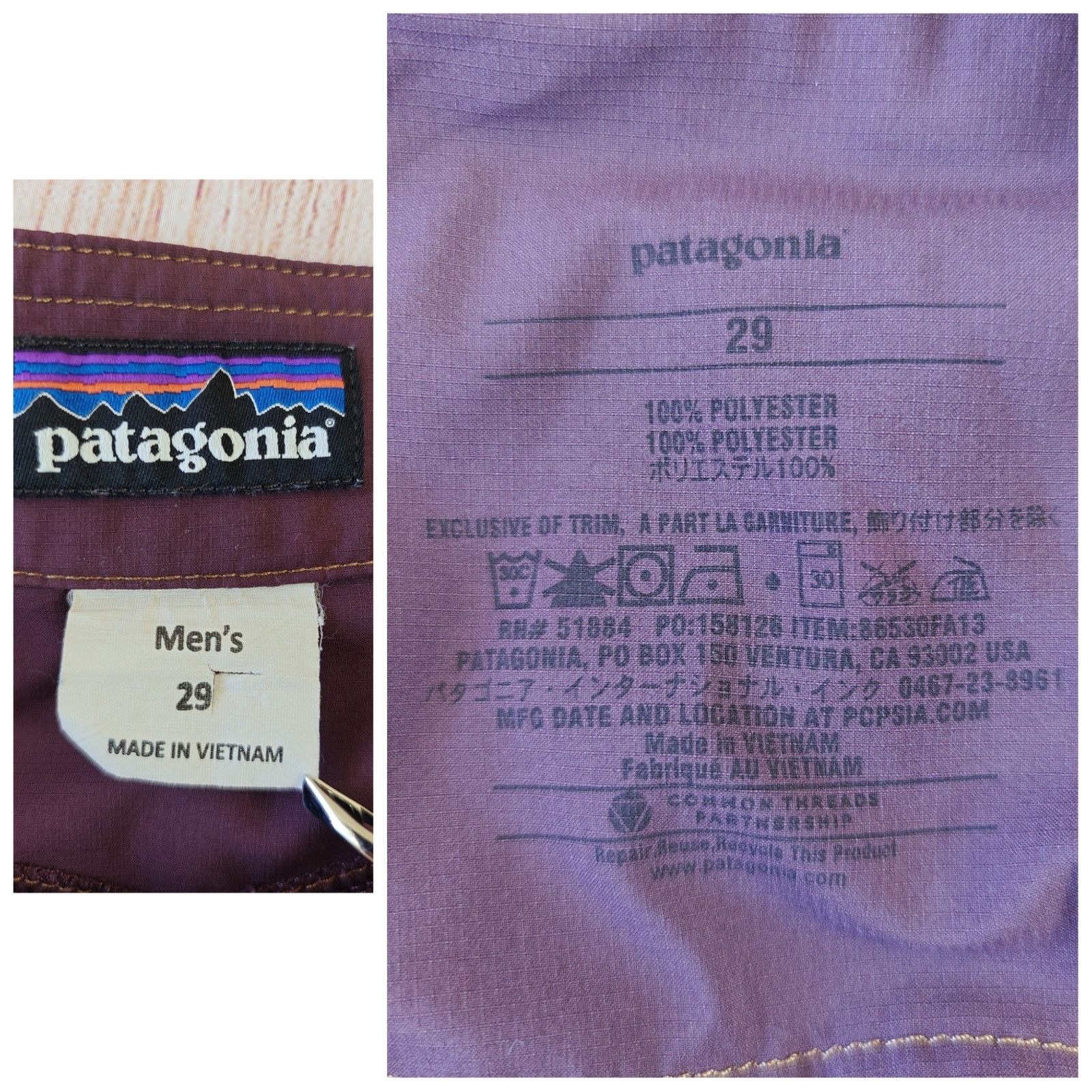 Patagonia M's Patagonia Stretch Wavefarer 9" Board Shorts sz 29 Size US 29 - 9 Thumbnail