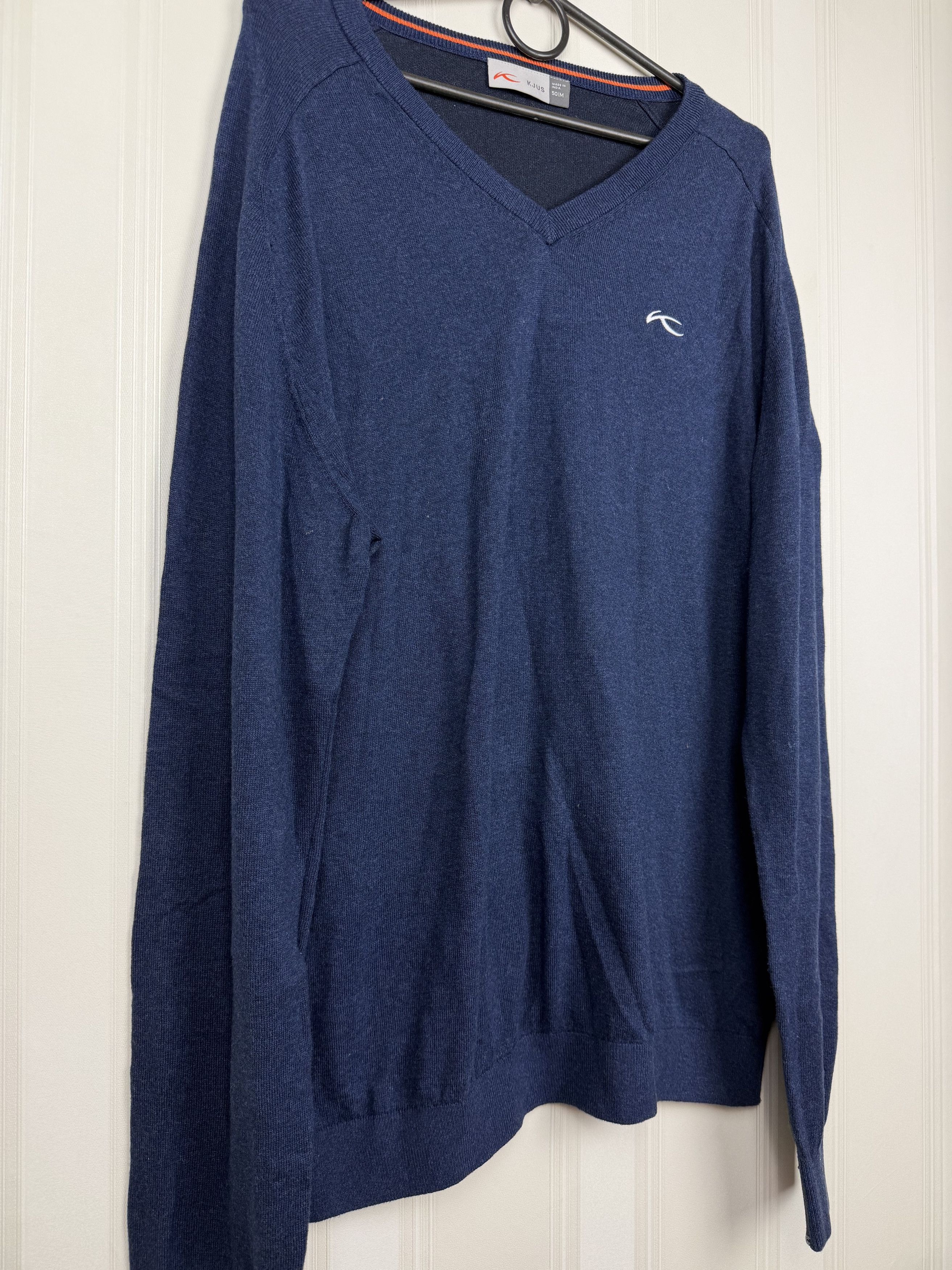 KJUS KJUS Thermal Sweater / V-Neck Pullover Size US M / EU 48-50 / 2 - 8 Thumbnail