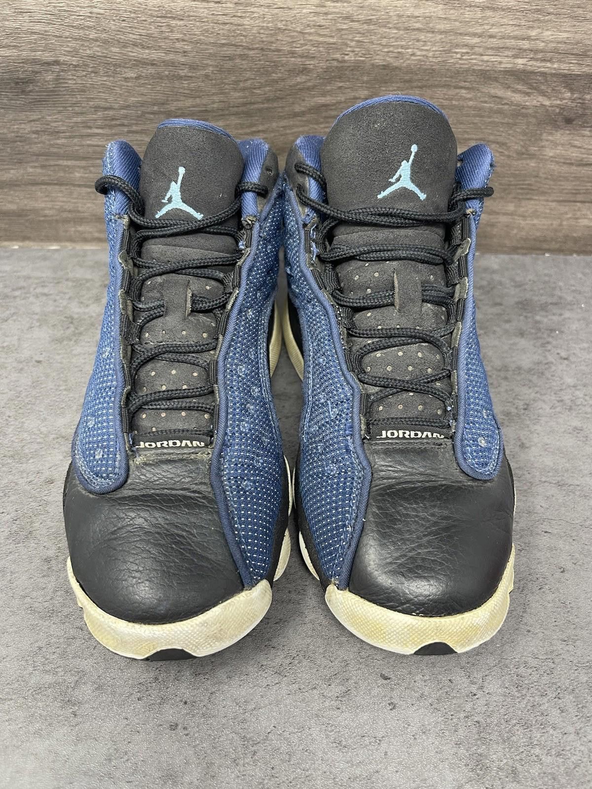 Nike Air Jordan 13 Retro Brave Blue Kids Size 4.5Y GS Sneakers Size US 5 / EU 37 - 3 Thumbnail