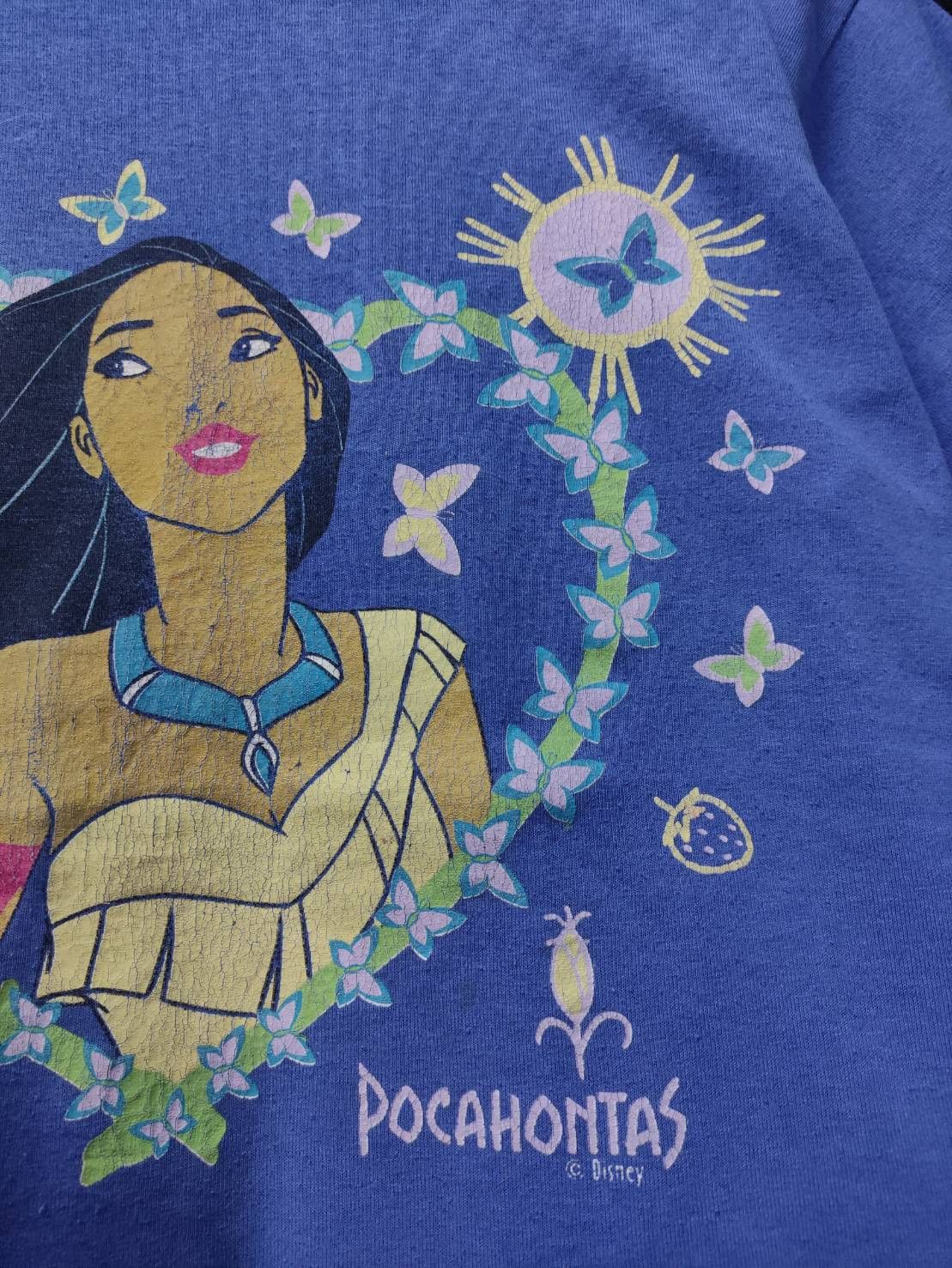 Disney Vtg 90's Disney " Pocahontas " Movie Promo Fringe T-Shirt Size US S / EU 44-46 / 1 - 4 Thumbnail