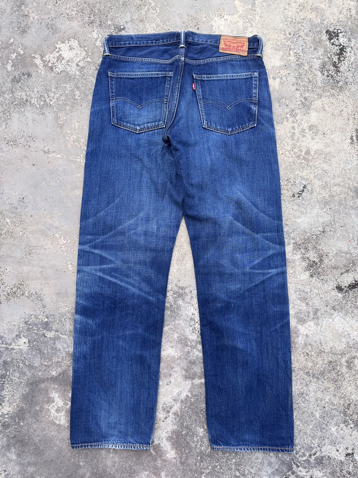 Levi's Vintage Levi's 503 Distressed Blue Denim Jeans Size US 36 / EU 52 - 7 Thumbnail