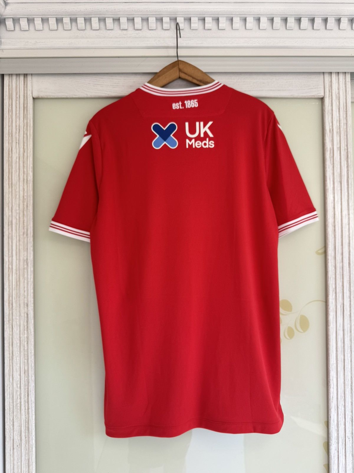 Macron Nottingham Forest 2020-2021 Home Soccer Jersey Football Kit Size US XL / EU 56 / 4 - 2 Thumbnail