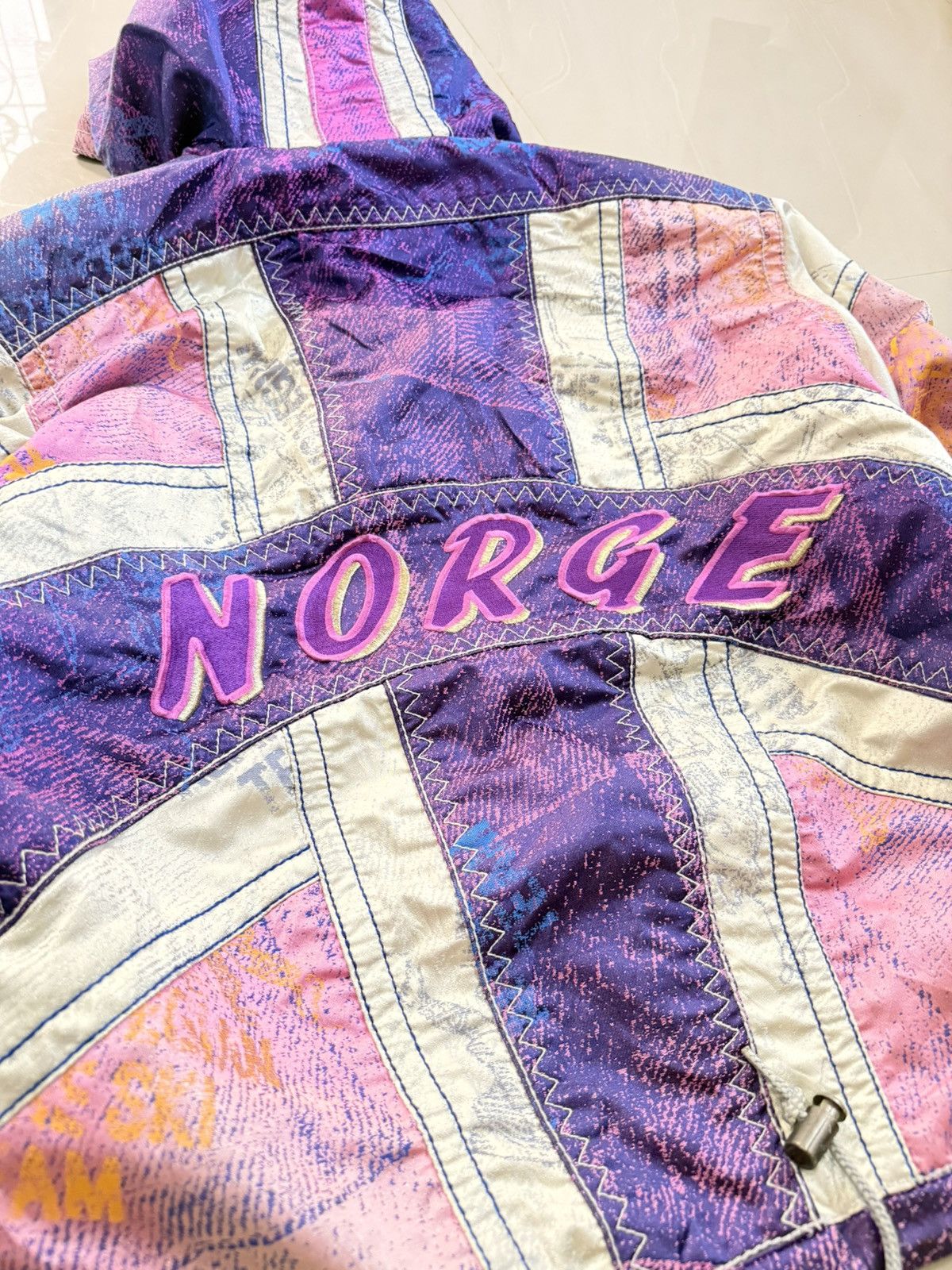 Phenix Phenix Vintage Norway Ski Alpine Team Jacket Norge Halfzip Size US L / EU 52-54 / 3 - 11 Thumbnail