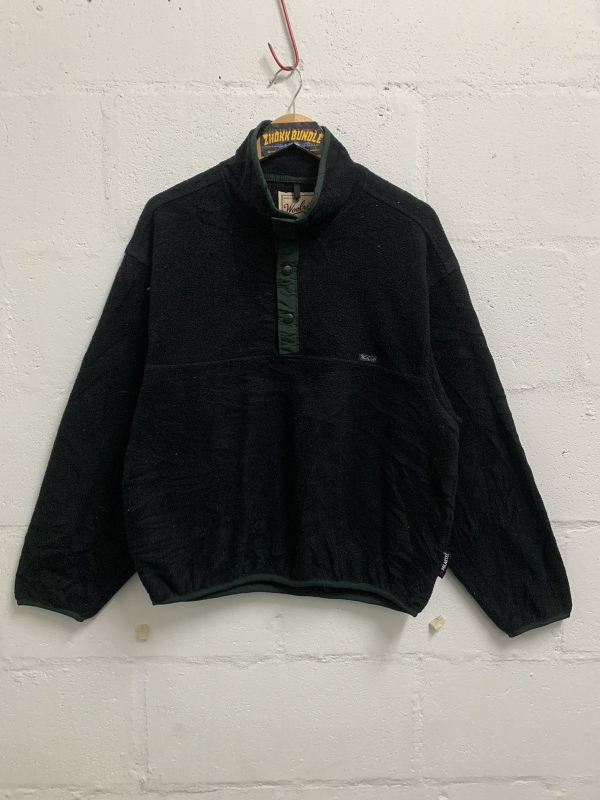 Vintage × Woolrich Woolen Mills Vintage Woolrich Fleece Half Buttom Size US L / EU 52-54 / 3 - 1 Thumbnail