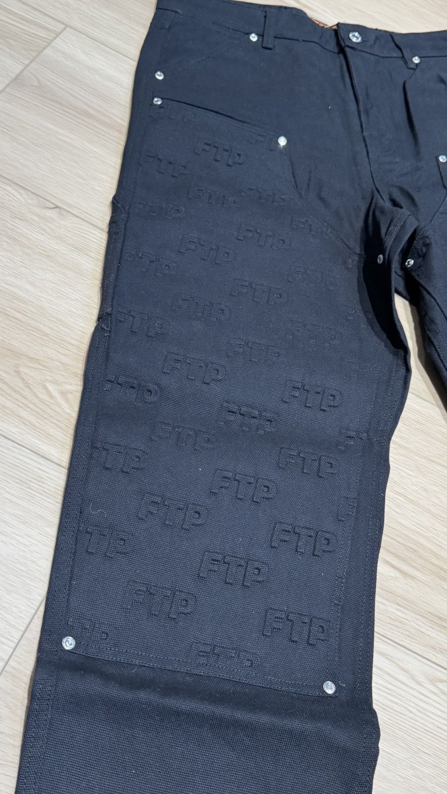 Fuck The Population Fuck The Population Carpenter Pants Embossed logo ftp Size US 32 / EU 48 - 3 Thumbnail