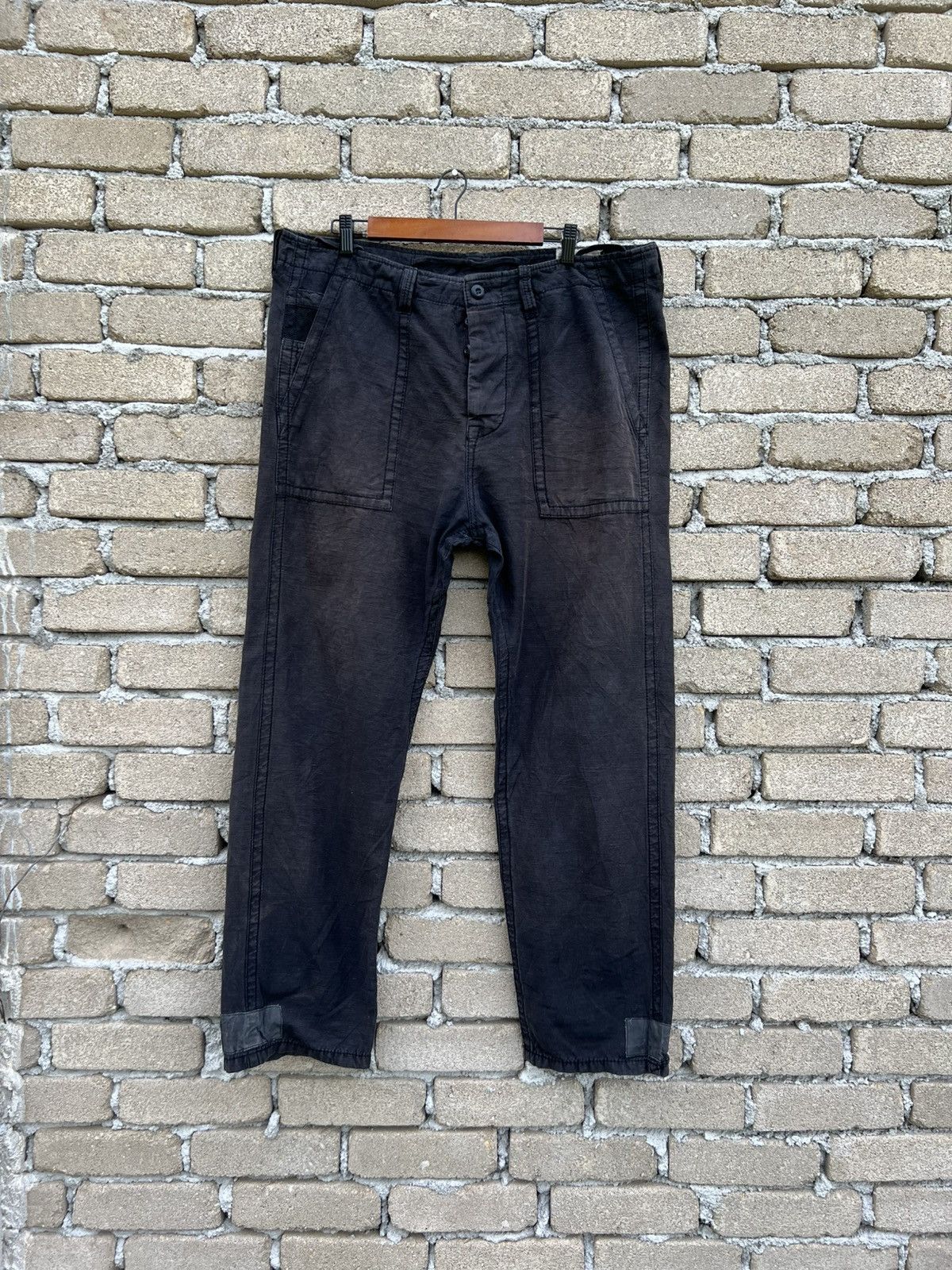 Japanese Brand Core Fighter Co Cargo Pants Waist 39" Size US 39 - 2 Thumbnail