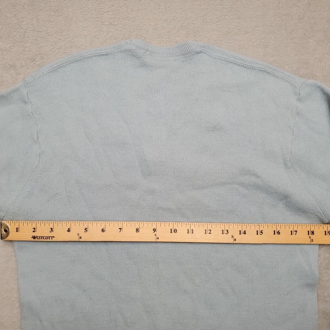 Jantzen VINTAGE Jantzen Sweater Men 40 Long Blue Kharafleece Made in USA 70s 80s Grandpa Size US L / EU 52-54 / 3 - 8 Thumbnail