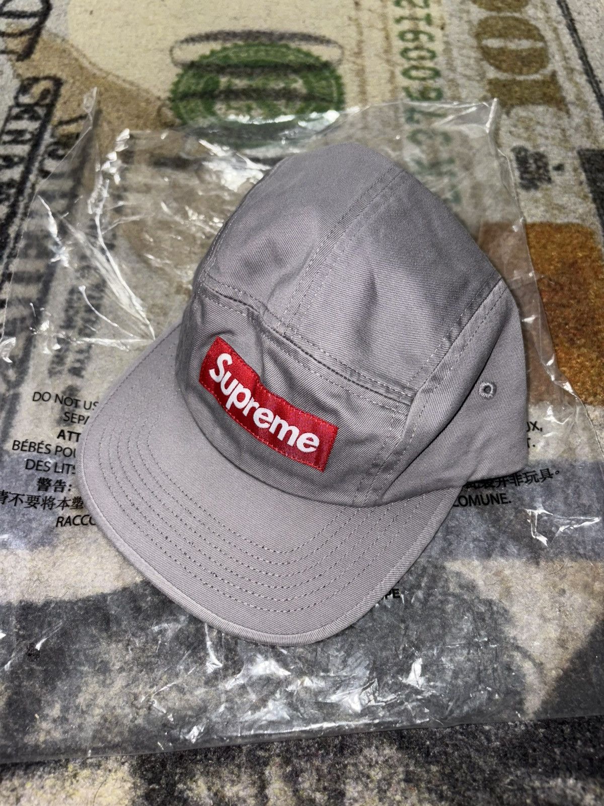 Supreme Supreme Washed Chino Twill Camp Cap (SS26) Size ONE SIZE - 1 Thumbnail