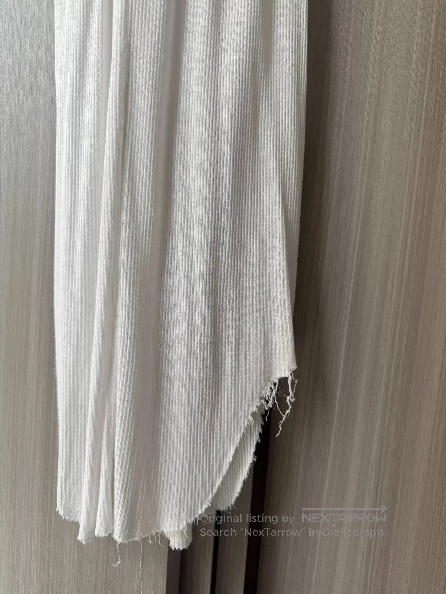 Rick Owens Rick Owens Mainline White Tank Top. Size S / US 4 / IT 40 - 4 Thumbnail
