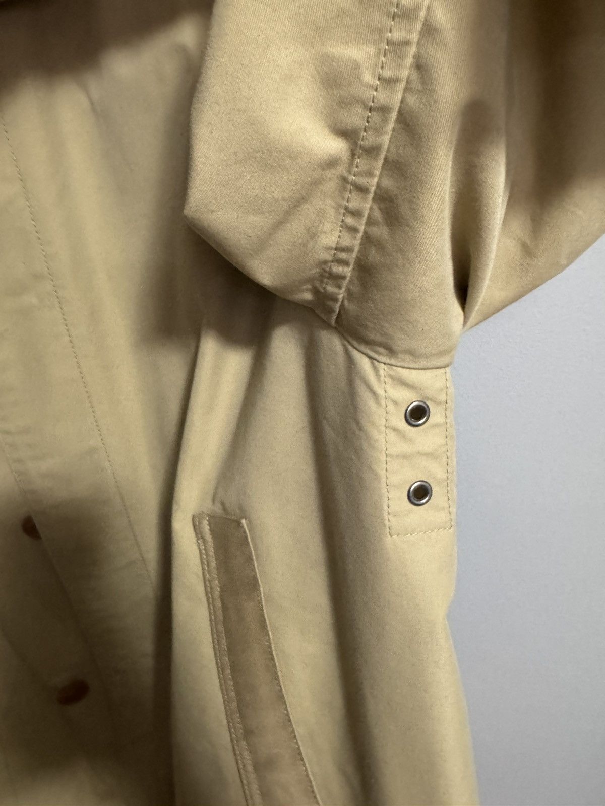 Comme des Garcons eYe Junya Watanabe Comme Des Garcons Twill Beige Rain Jacket Size US M / EU 48-50 / 2 - 12 Thumbnail